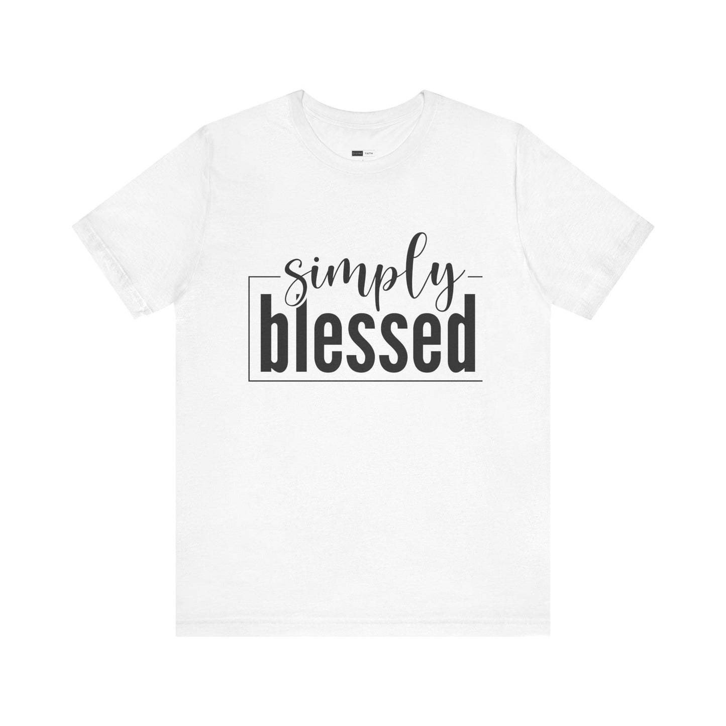 Simply Blessed Unisex Jersey Tee