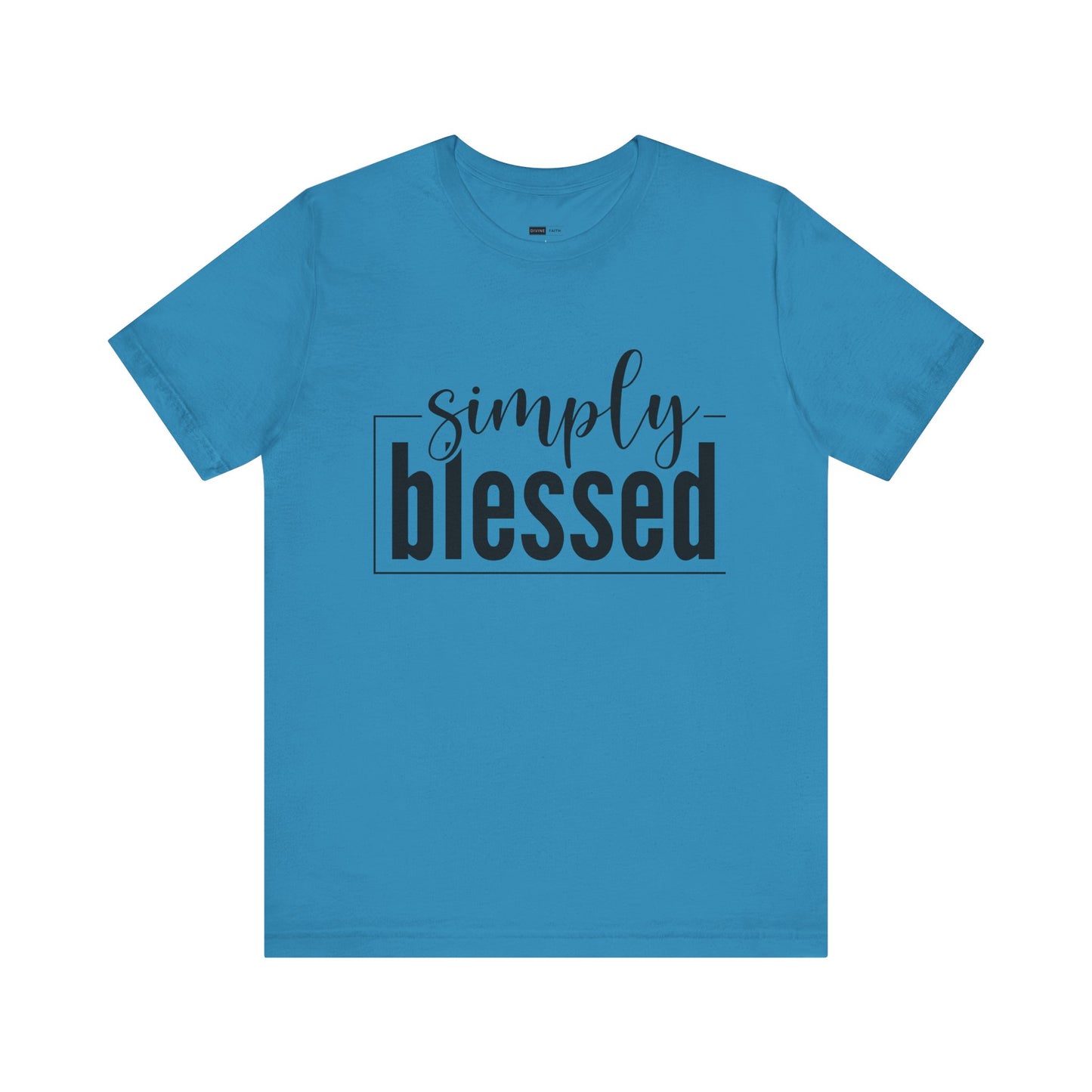 Simply Blessed Unisex Jersey Tee