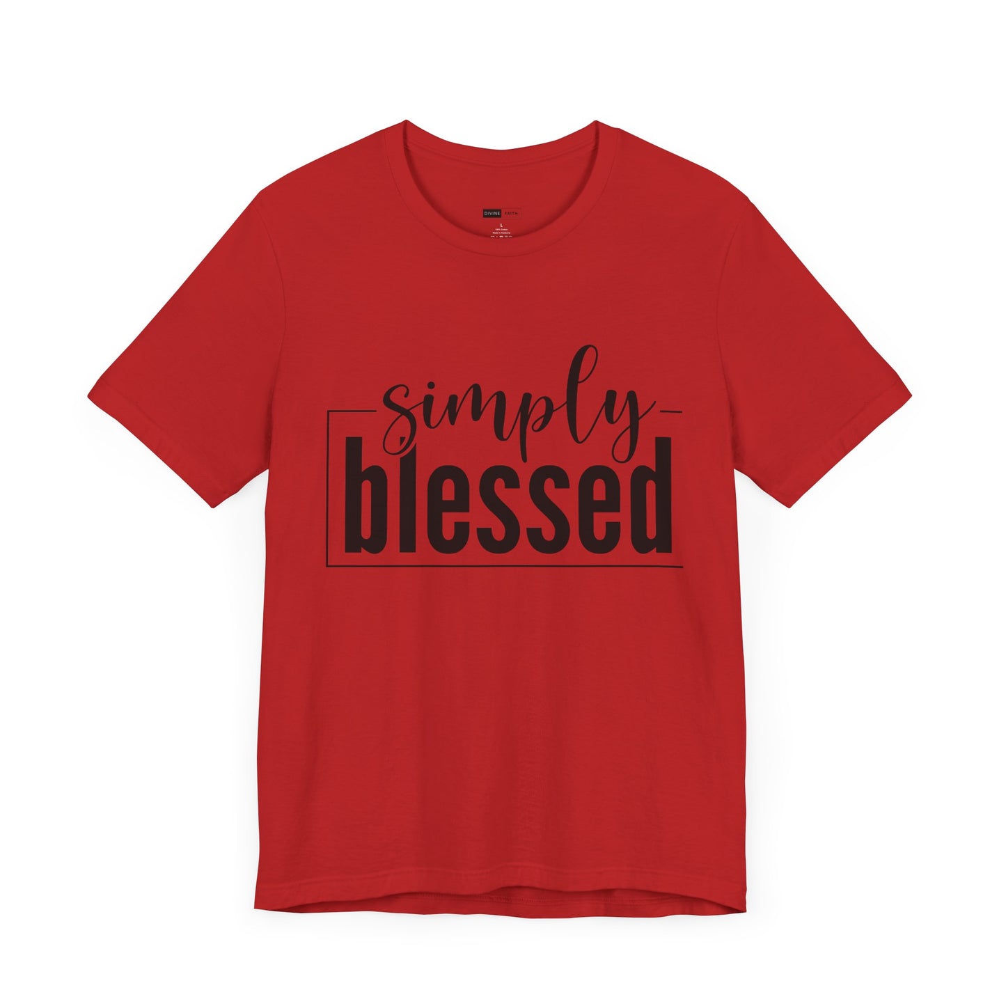 Simply Blessed Unisex Jersey Tee