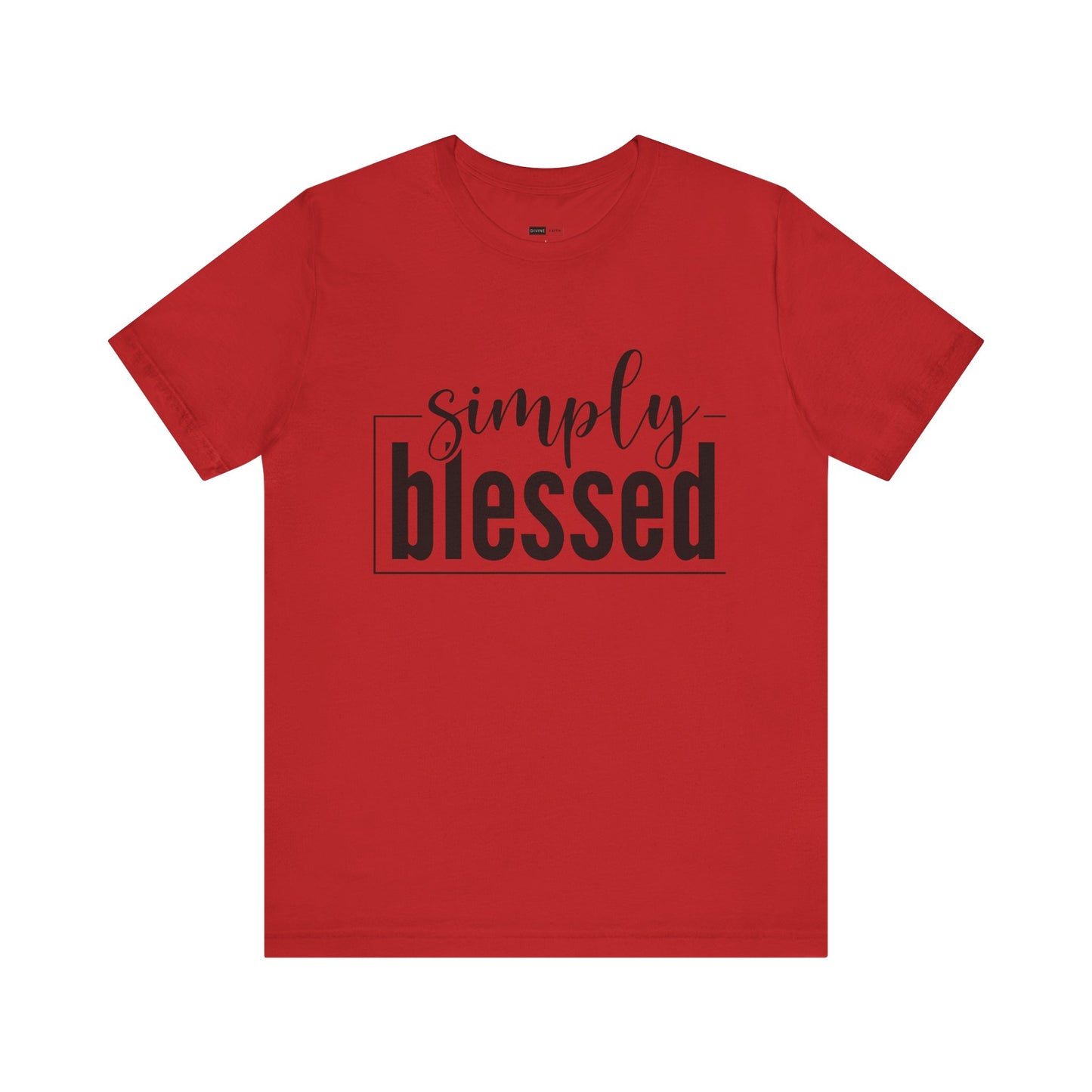 Simply Blessed Unisex Jersey Tee