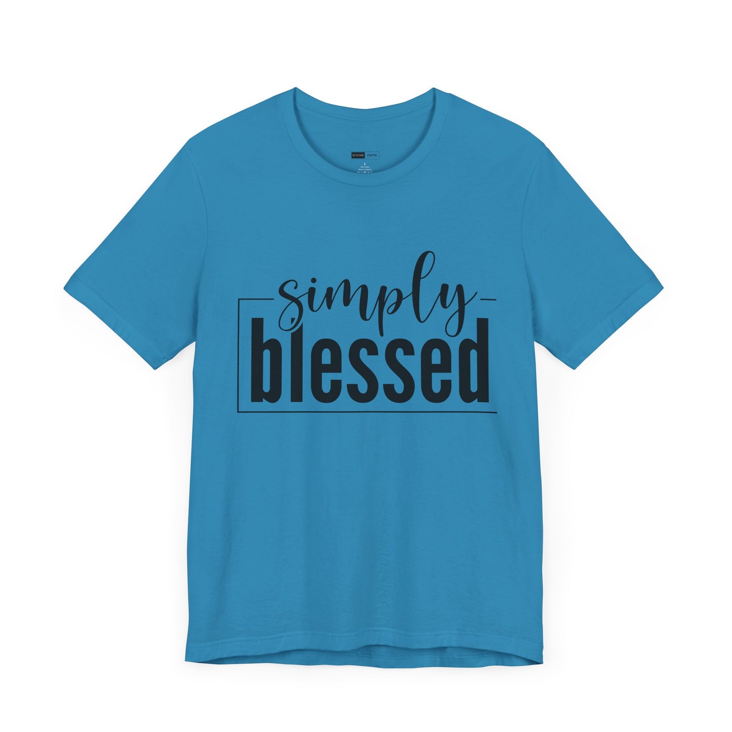 Simply Blessed Unisex Jersey Tee