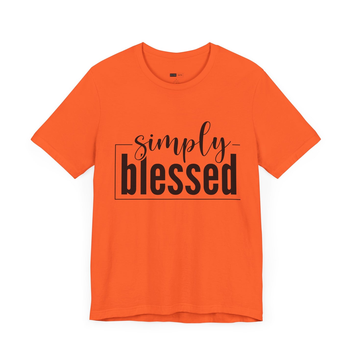 Simply Blessed Unisex Jersey Tee