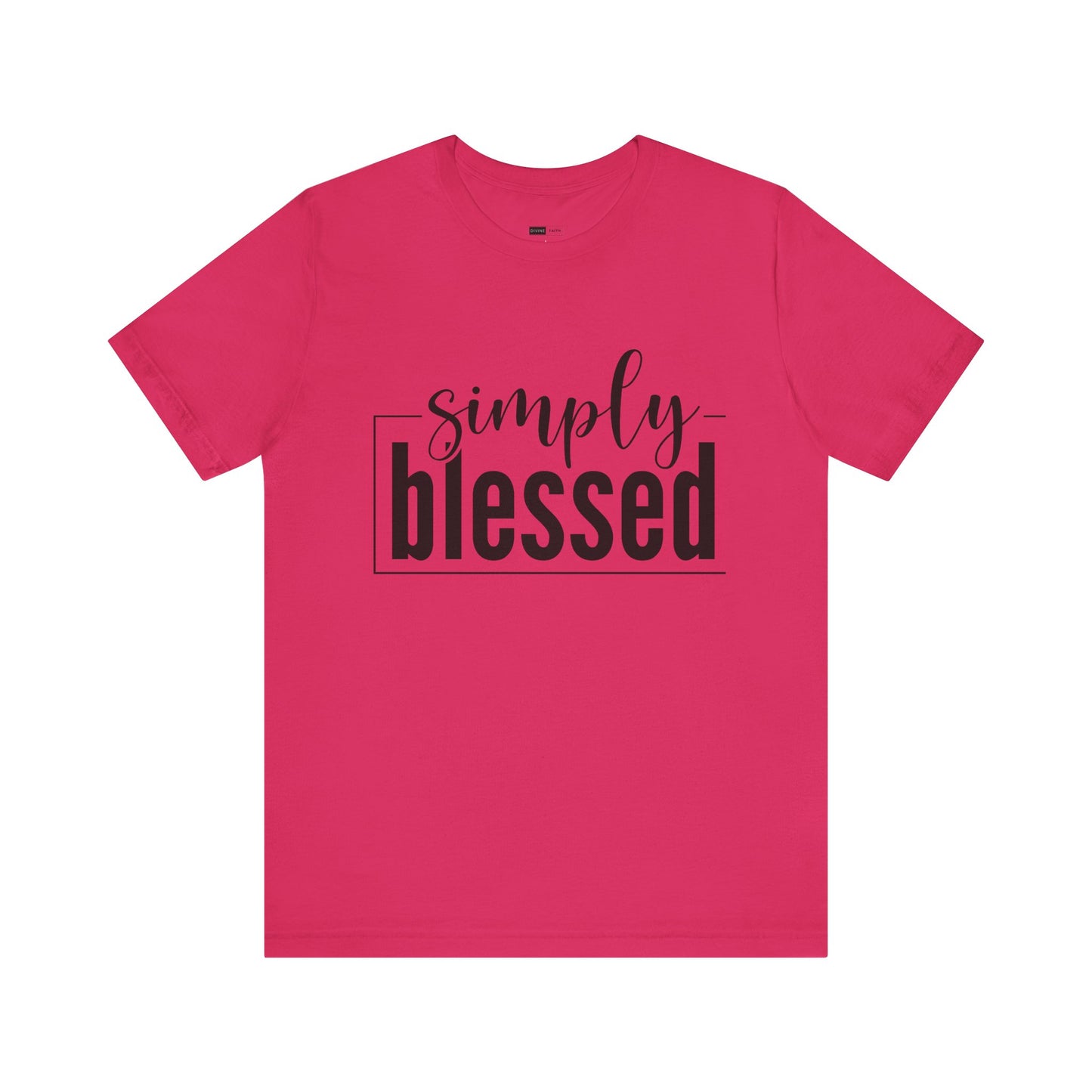 Simply Blessed Unisex Jersey Tee