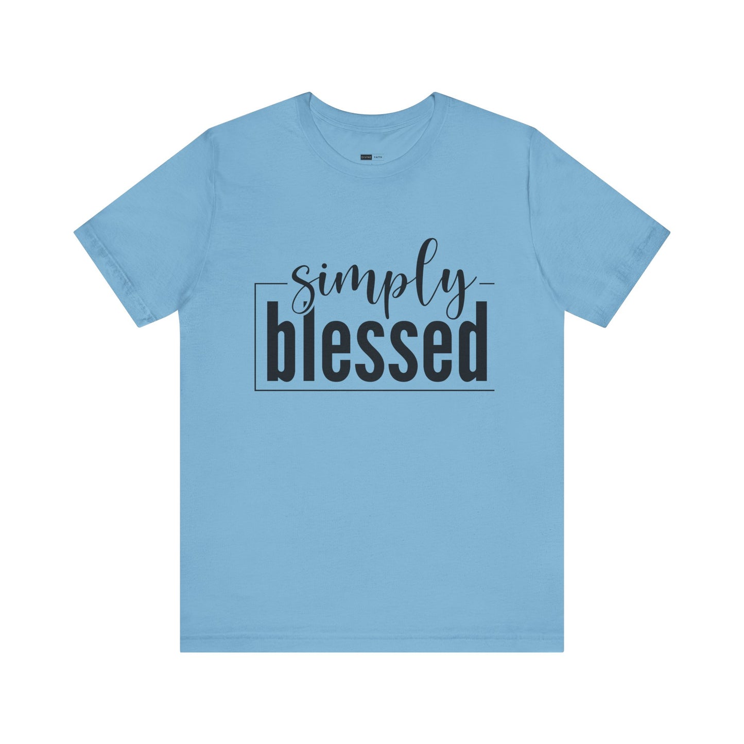 Simply Blessed Unisex Jersey Tee