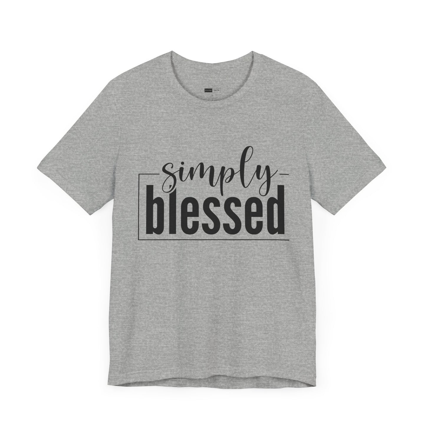 Simply Blessed Unisex Jersey Tee