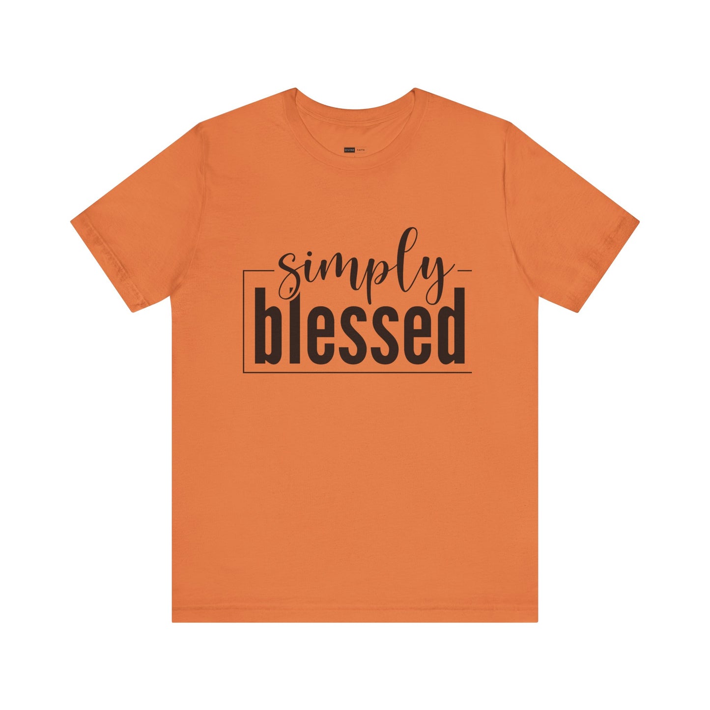 Simply Blessed Unisex Jersey Tee