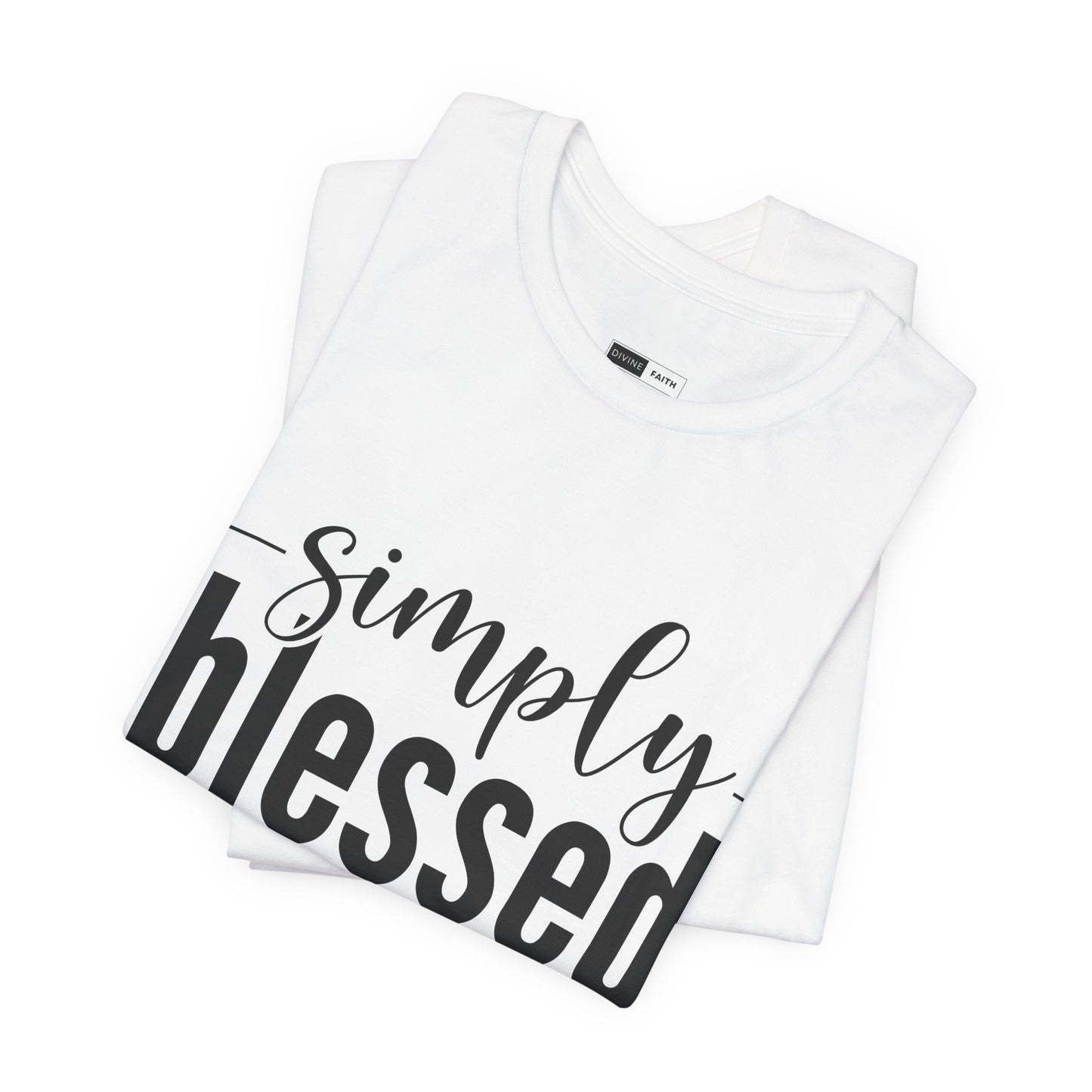 Simply Blessed Unisex Jersey Tee