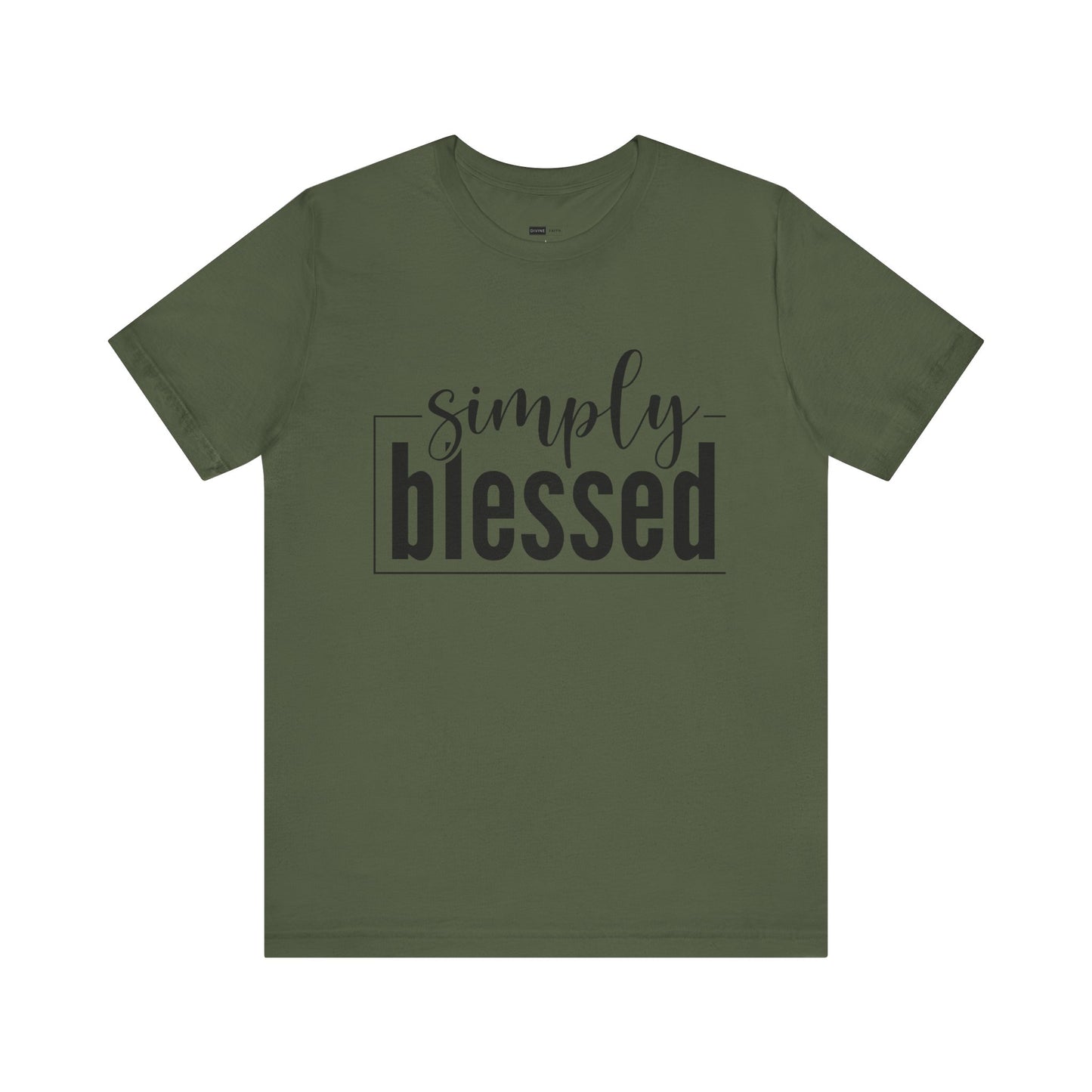 Simply Blessed Unisex Jersey Tee