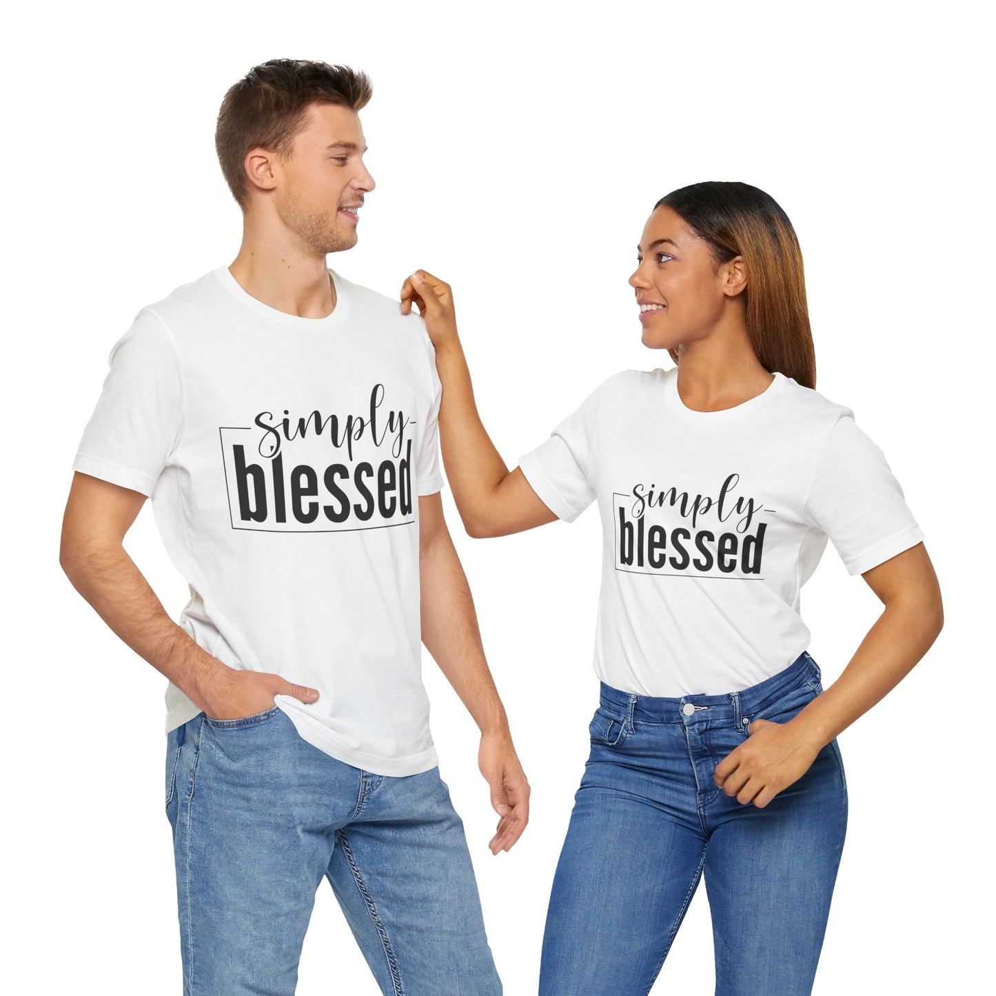 Simply Blessed Unisex Jersey Tee