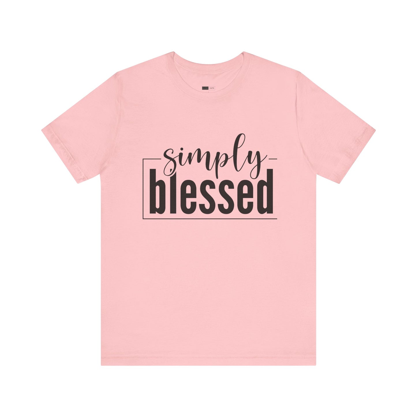 Simply Blessed Unisex Jersey Tee