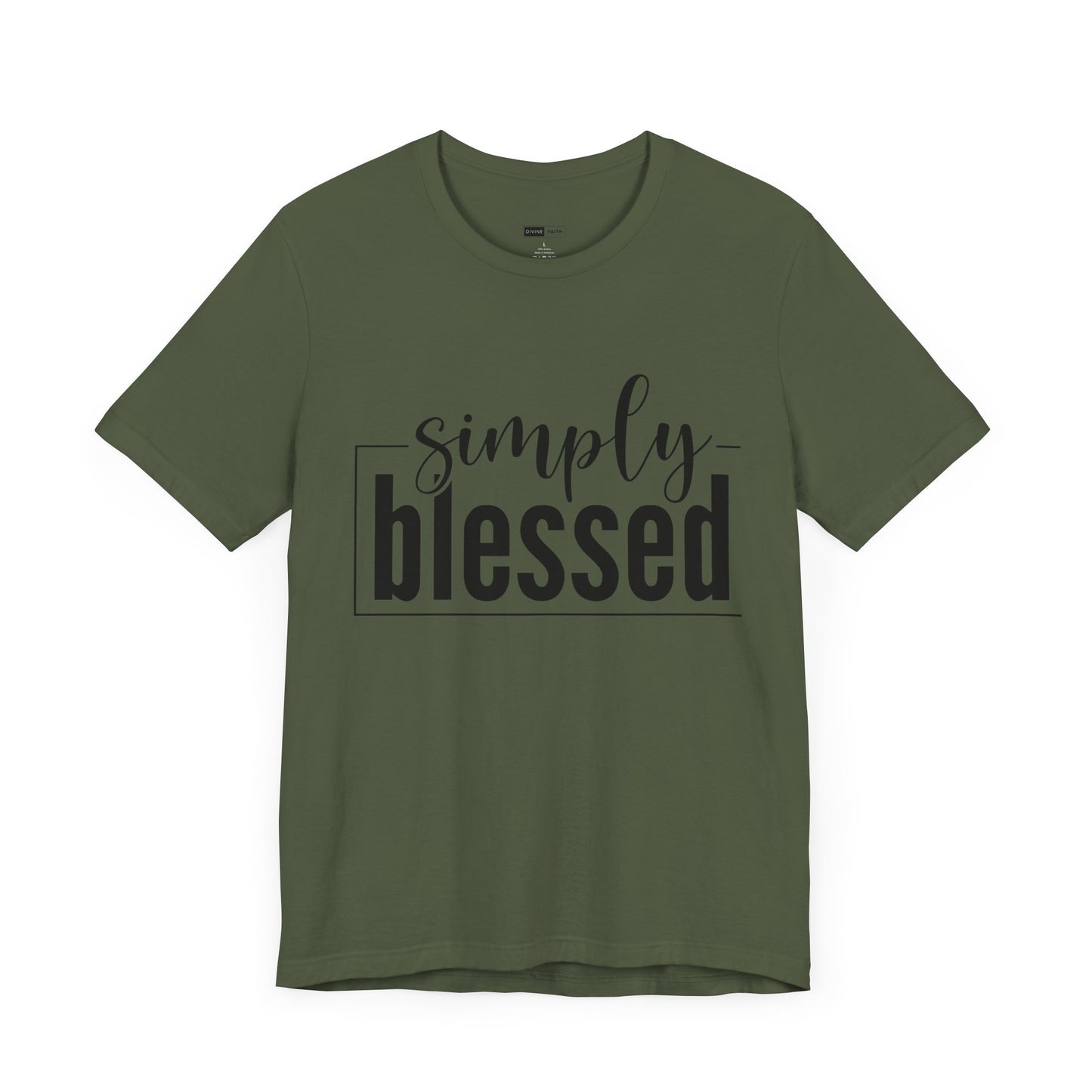 Simply Blessed Unisex Jersey Tee