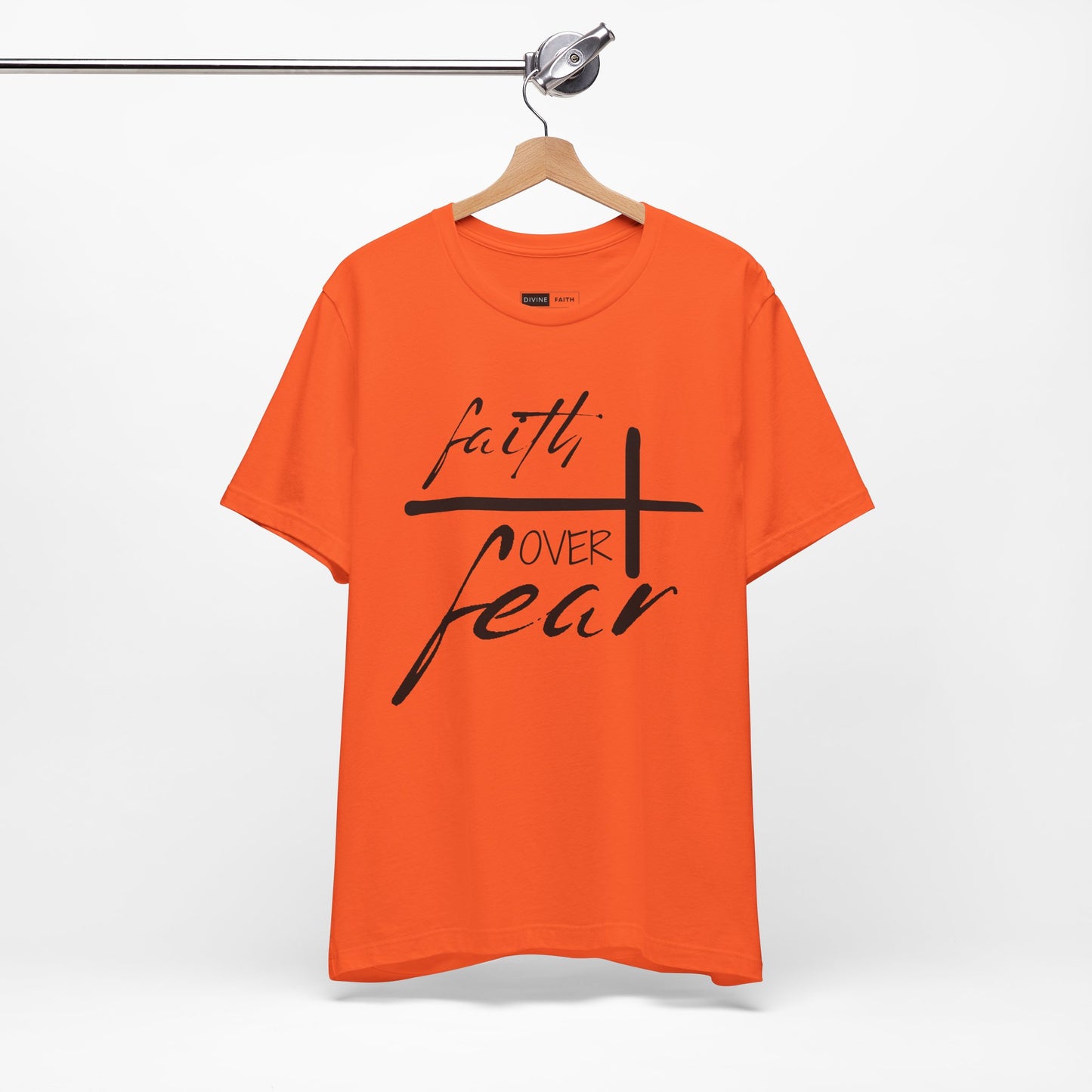 Faith Over Fear Unisex Jersey Tee
