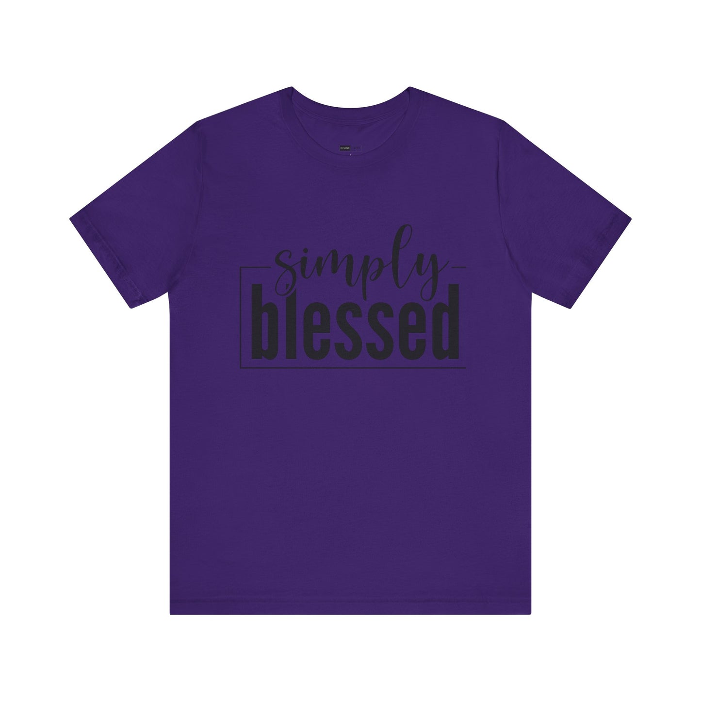 Simply Blessed Unisex Jersey Tee