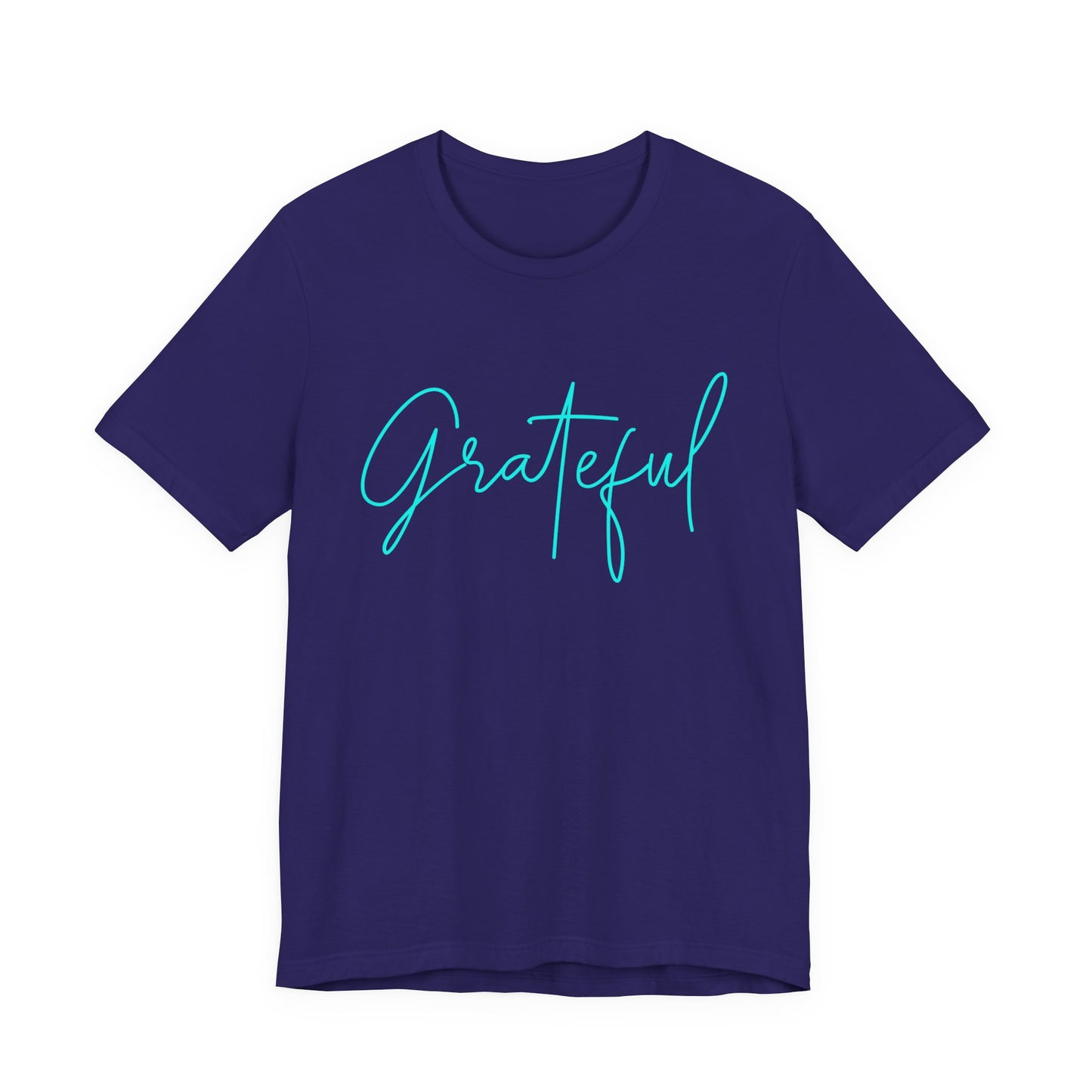 Grateful Unisex Tee, Inspirational Shirt, Gift for Friends, Everyday Wear, Casual Fashion, Positive Vibes T-Shirt
