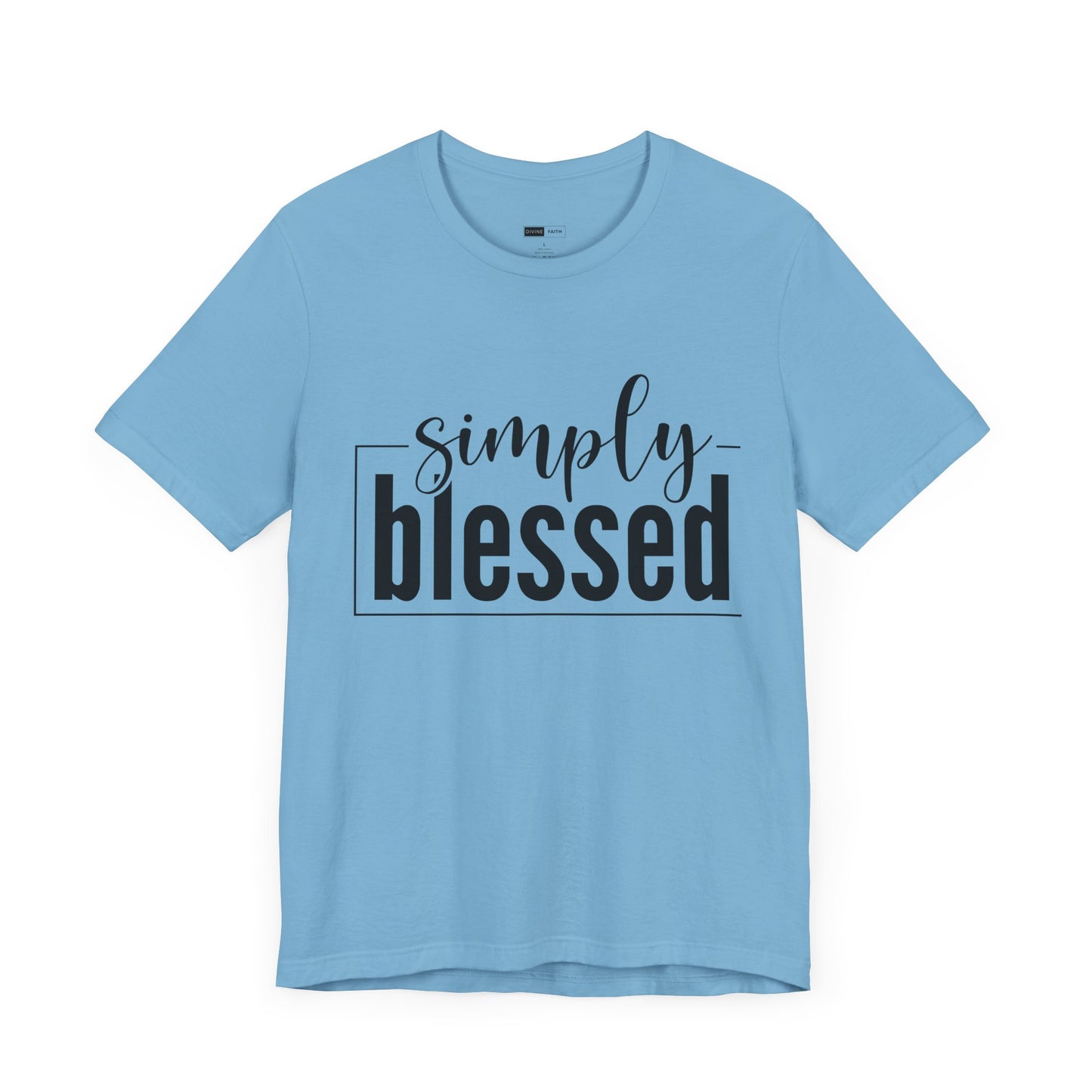Simply Blessed Unisex Jersey Tee