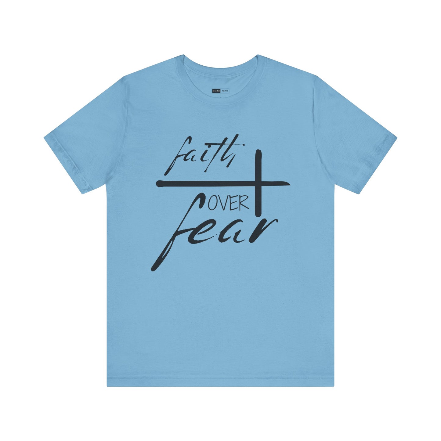 Faith Over Fear Unisex Jersey Tee