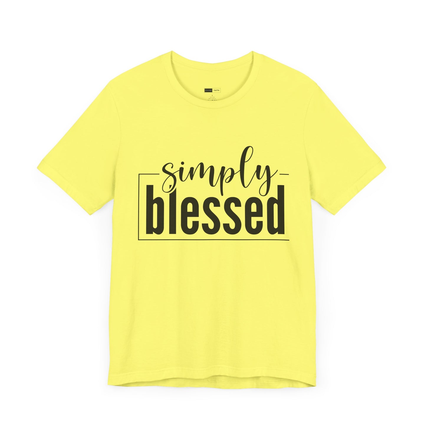 Simply Blessed Unisex Jersey Tee