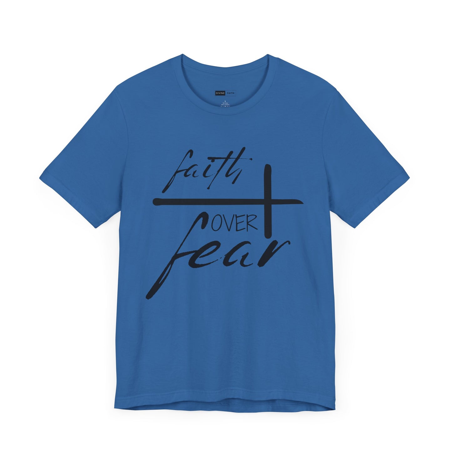 Faith Over Fear Unisex Jersey Tee