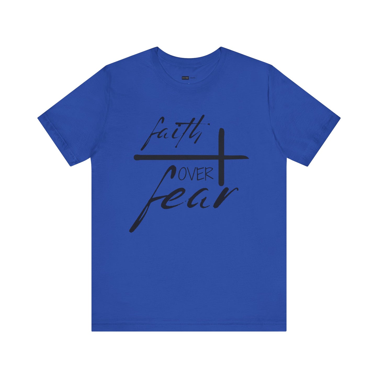 Faith Over Fear Unisex Jersey Tee
