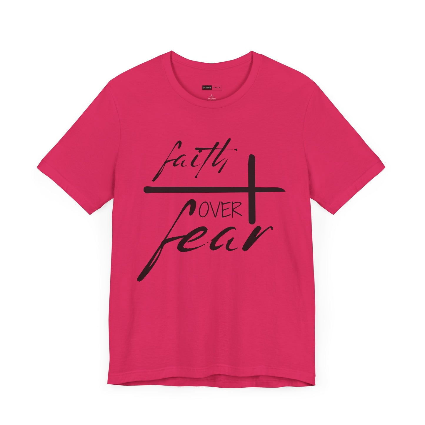 Faith Over Fear Unisex Jersey Tee