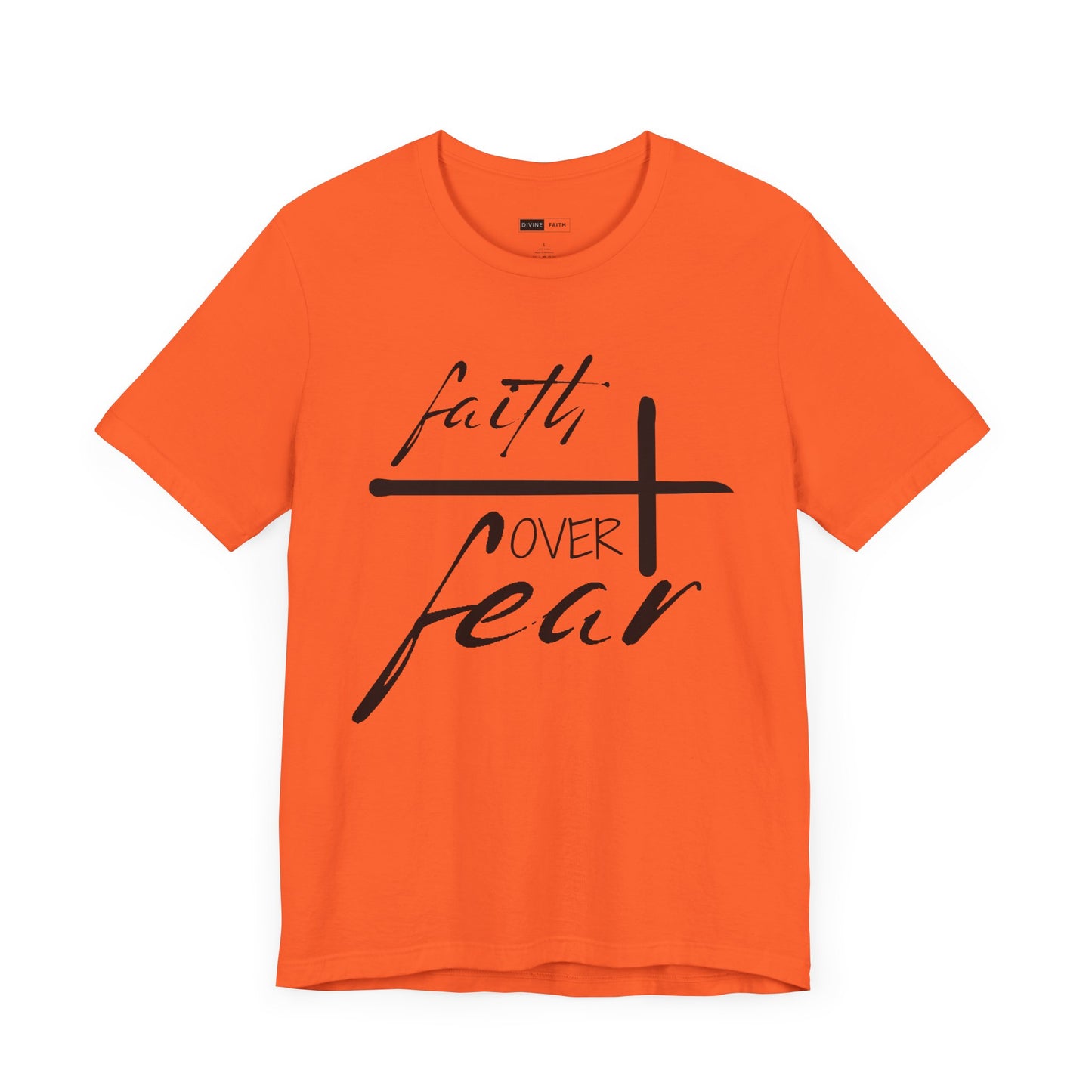 Faith Over Fear Unisex Jersey Tee