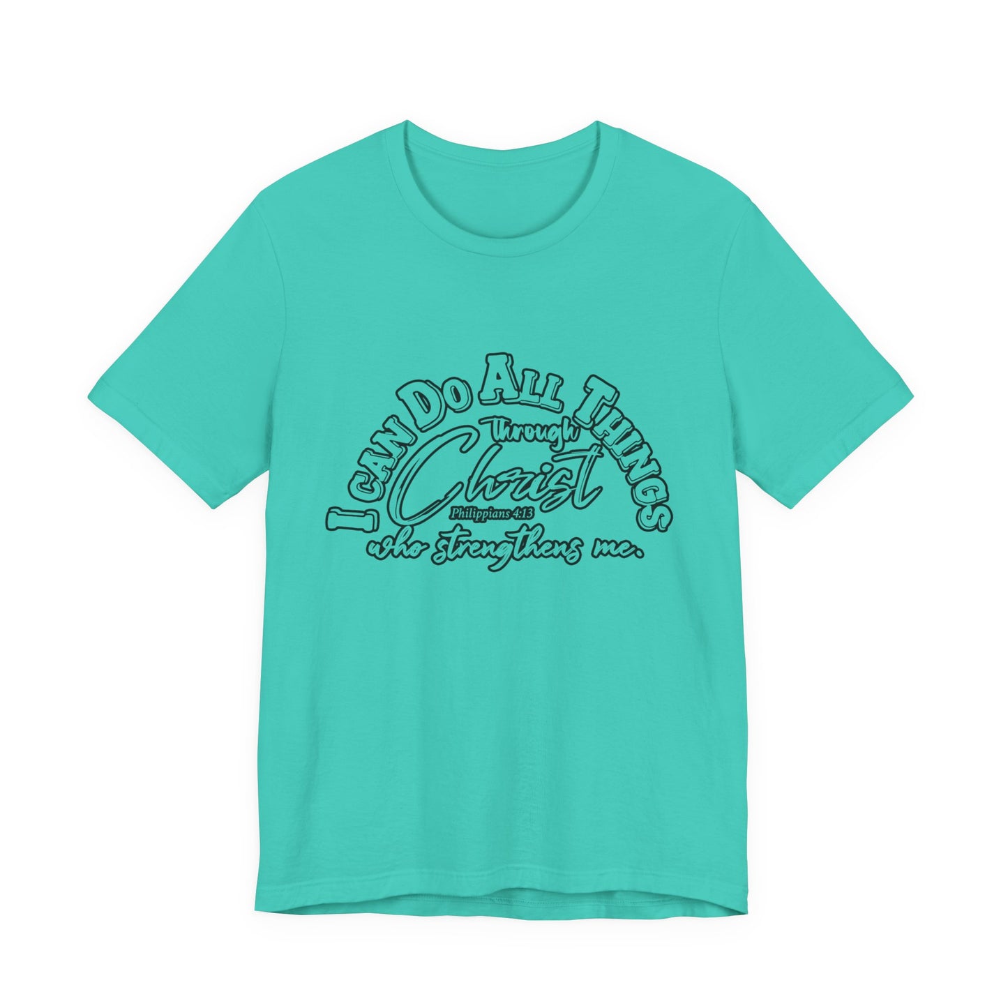 Inspirational Christian Tee, Motivational Quote Shirt, Unisex Casual Wear, Faith-Based Gift, Comfort for Daily Life
