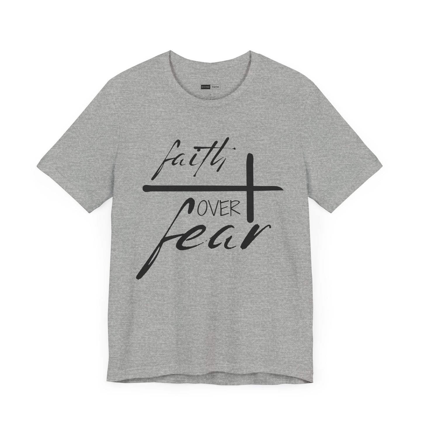 Faith Over Fear Unisex Jersey Tee