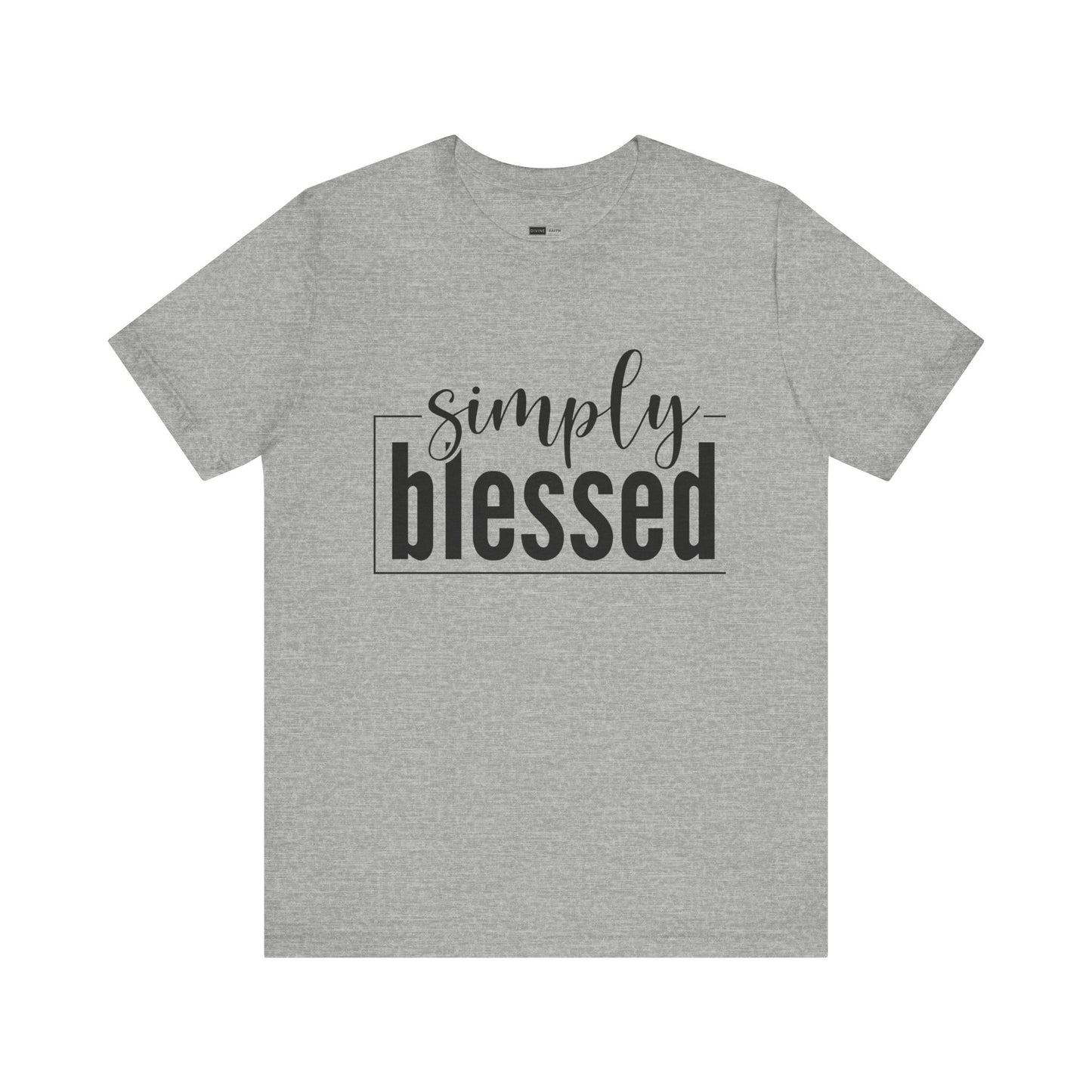 Simply Blessed Unisex Jersey Tee