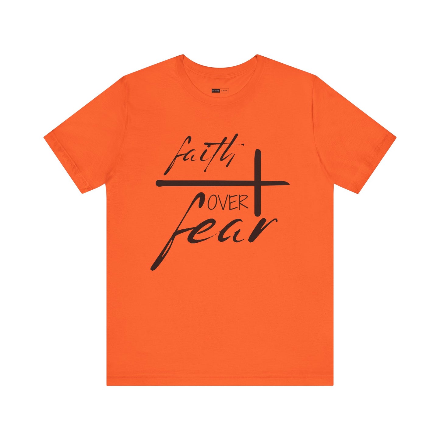Faith Over Fear Unisex Jersey Tee
