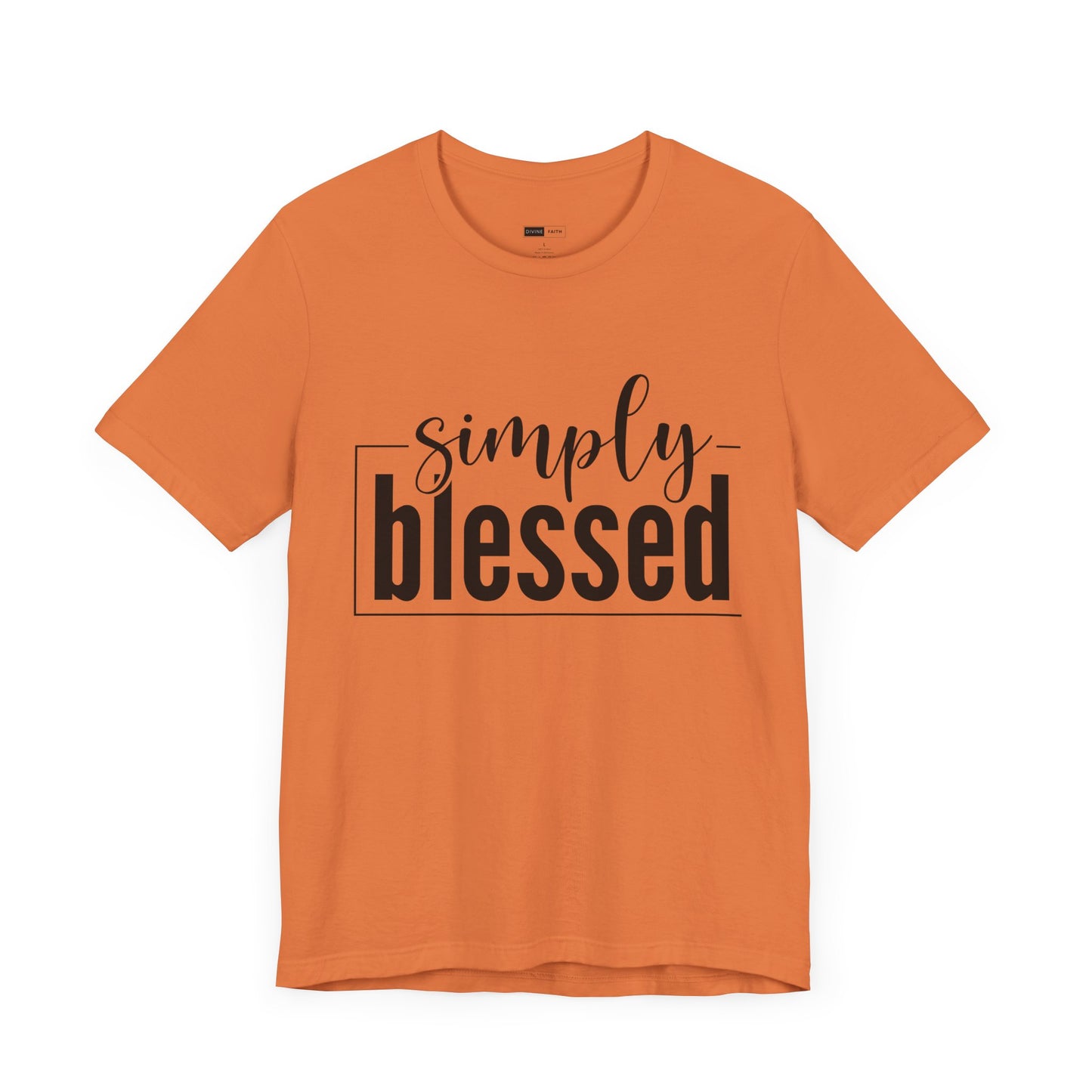 Simply Blessed Unisex Jersey Tee