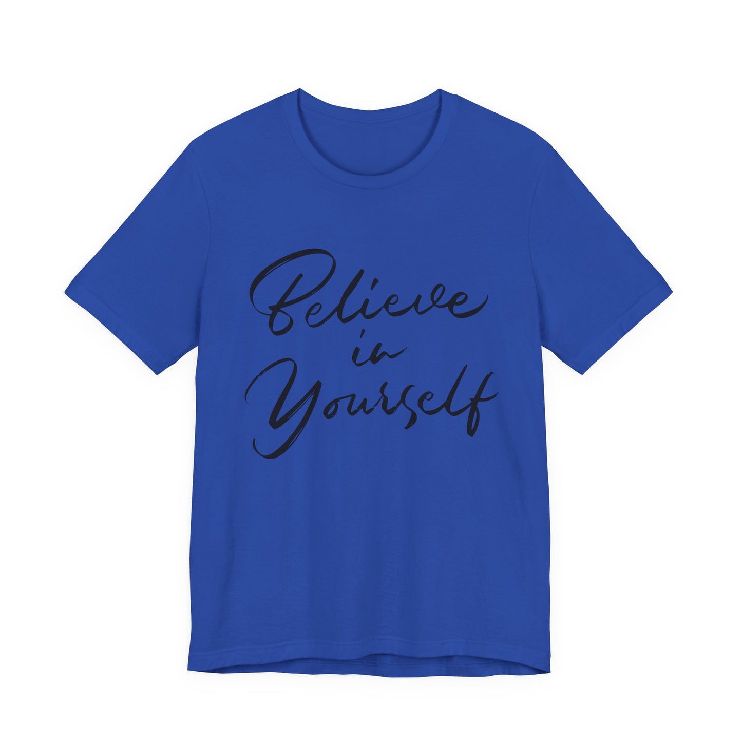 Belief-Inspired Unisex Tee - Uplifting Short Sleeve Shirt for Everyday Wear, Inspirational Gift, Self-Love Reminder, Casual Fashion, [...]