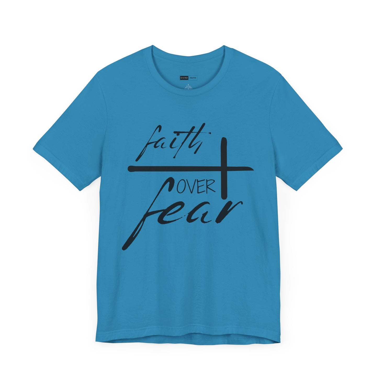 Faith Over Fear Unisex Jersey Tee