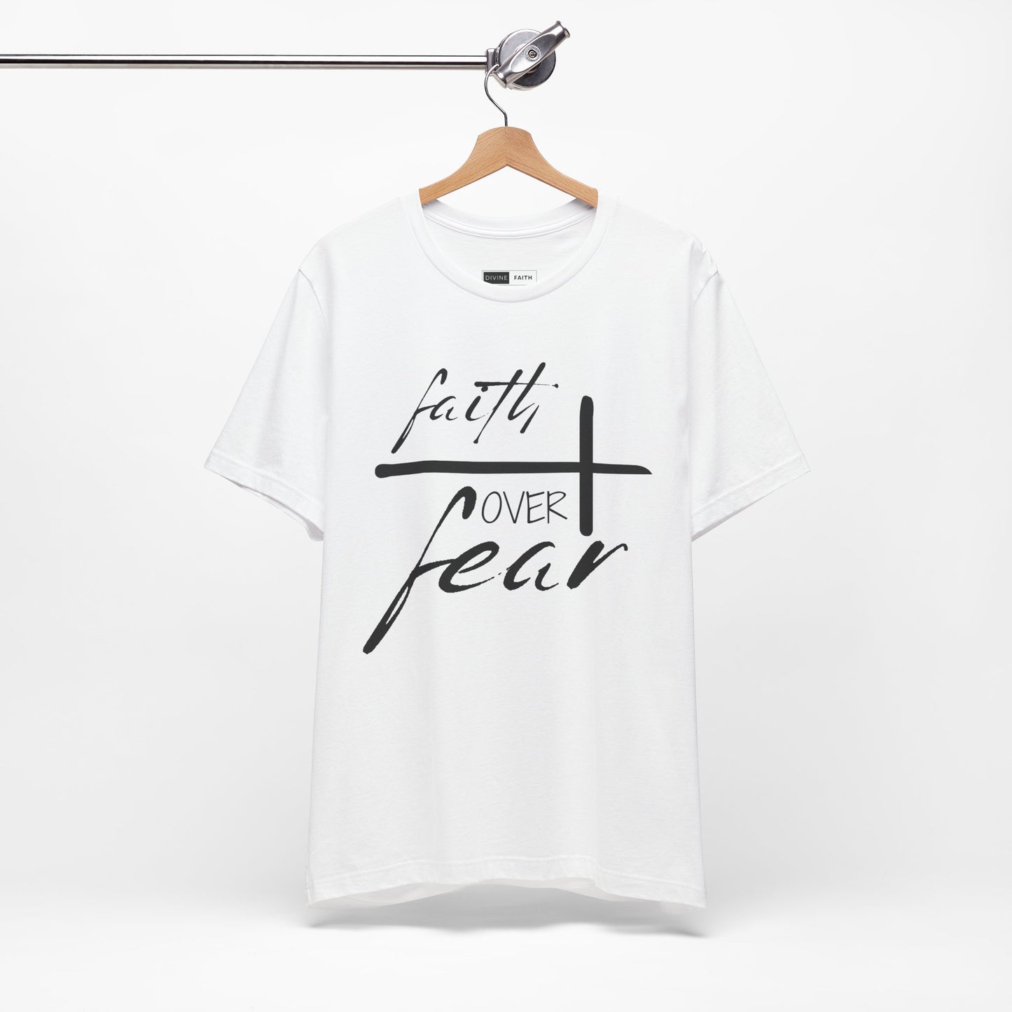 Faith Over Fear Unisex Jersey Tee