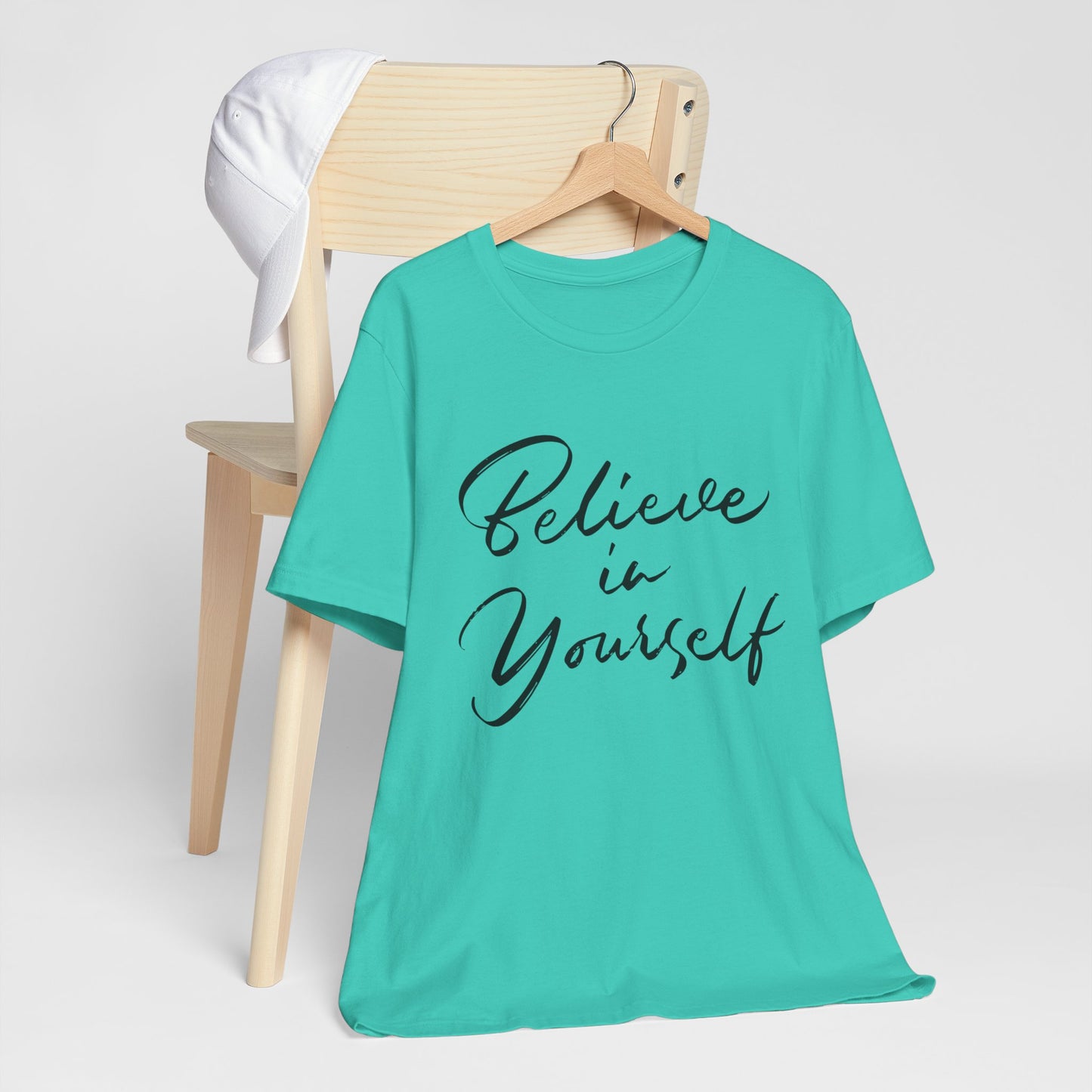Belief-Inspired Unisex Tee - Uplifting Short Sleeve Shirt for Everyday Wear, Inspirational Gift, Self-Love Reminder, Casual Fashion, [...]