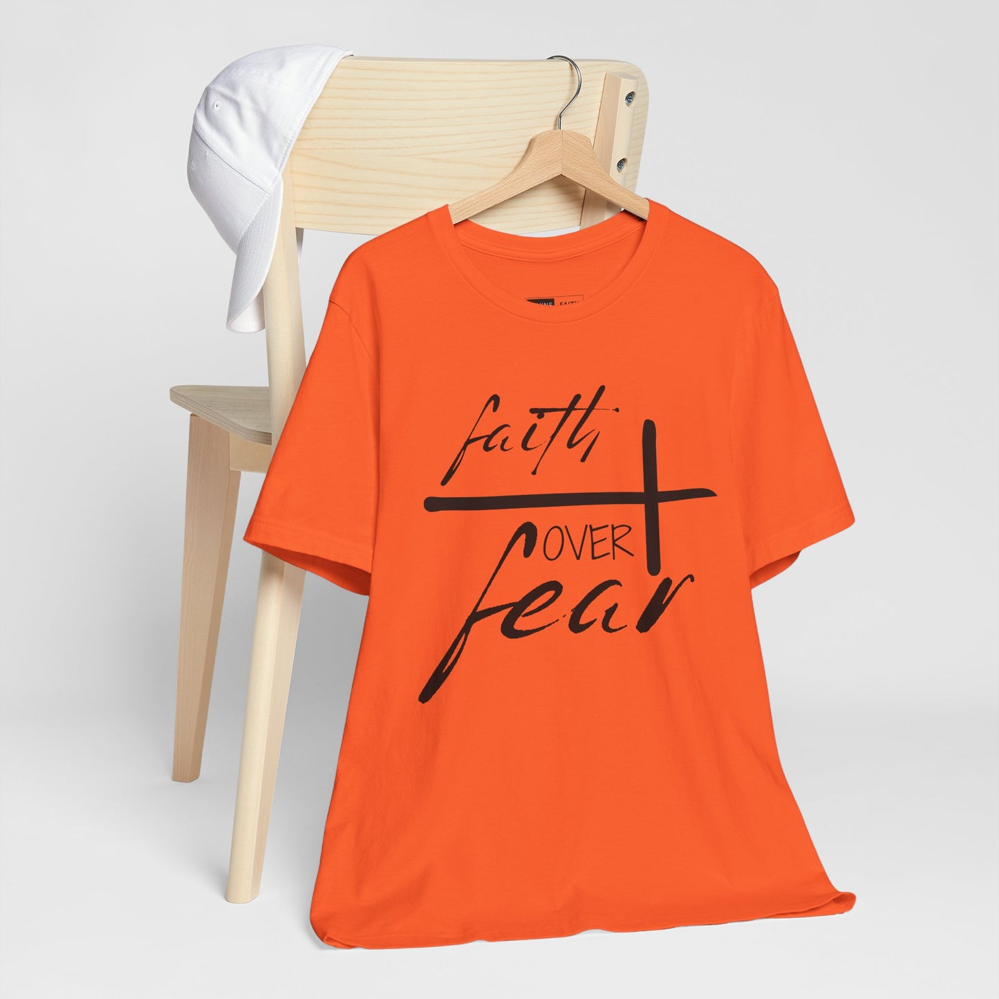 Faith Over Fear Unisex Jersey Tee