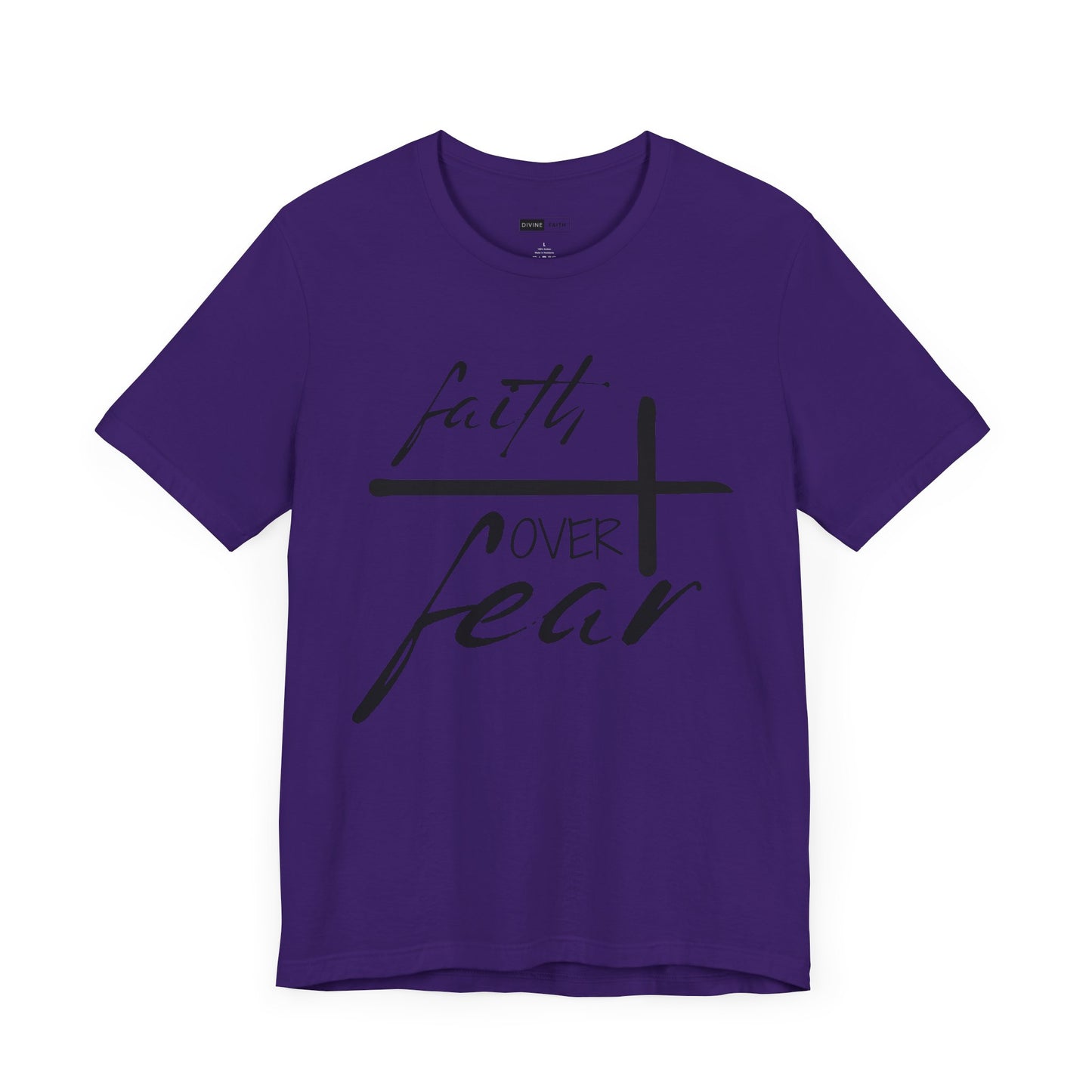 Faith Over Fear Unisex Jersey Tee