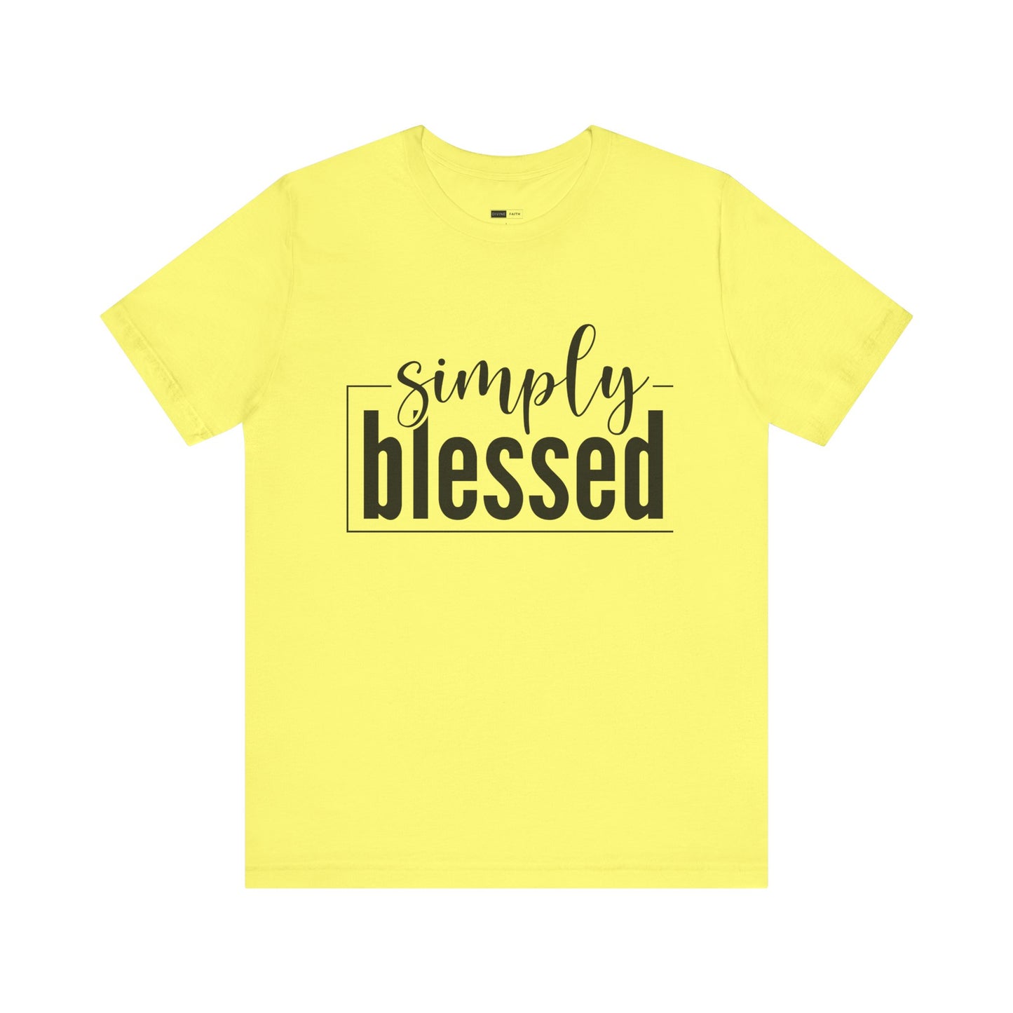 Simply Blessed Unisex Jersey Tee
