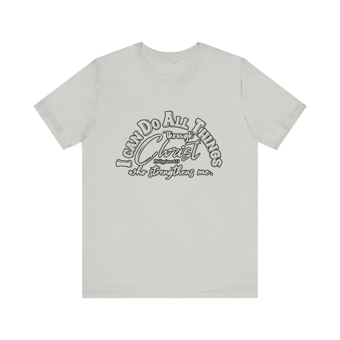 Inspirational Christian Tee, Motivational Quote Shirt, Unisex Casual Wear, Faith-Based Gift, Comfort for Daily Life
