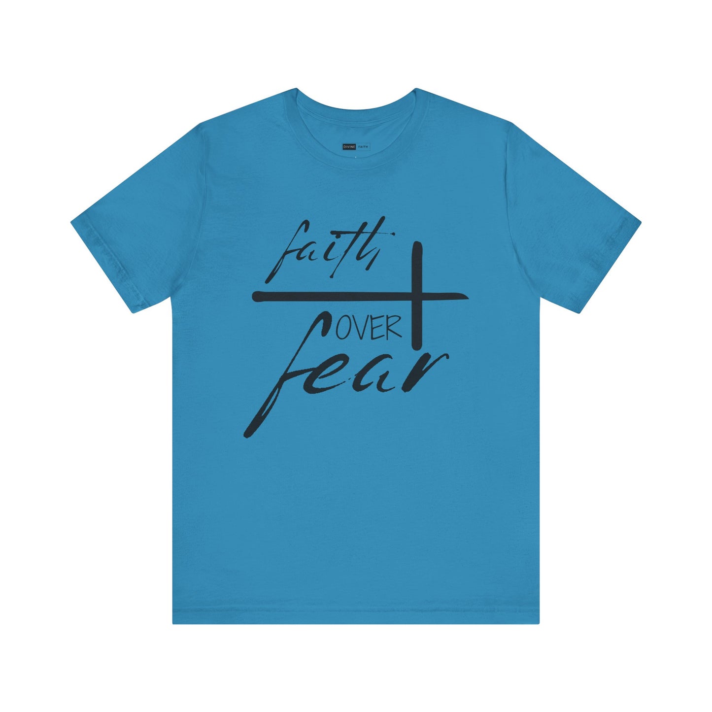 Faith Over Fear Unisex Jersey Tee