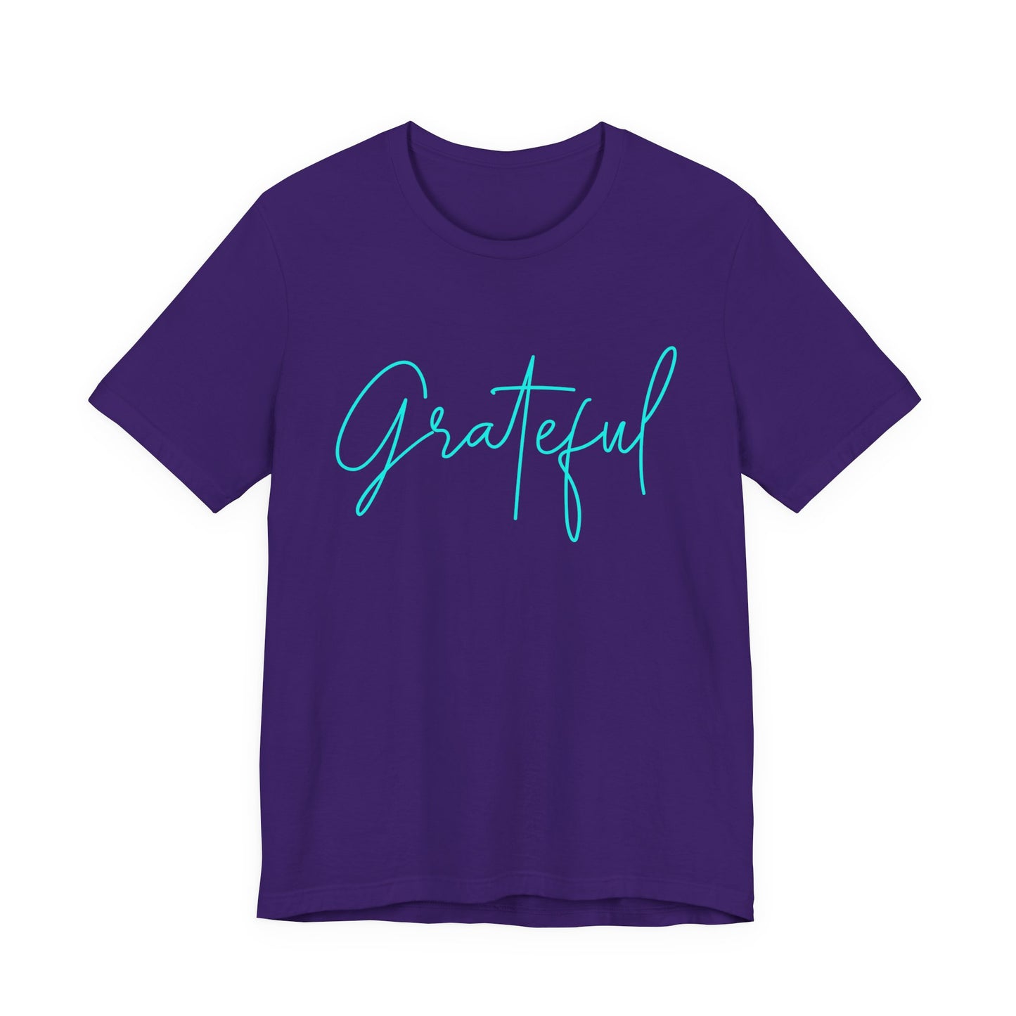 Grateful Unisex Tee, Inspirational Shirt, Gift for Friends, Everyday Wear, Casual Fashion, Positive Vibes T-Shirt