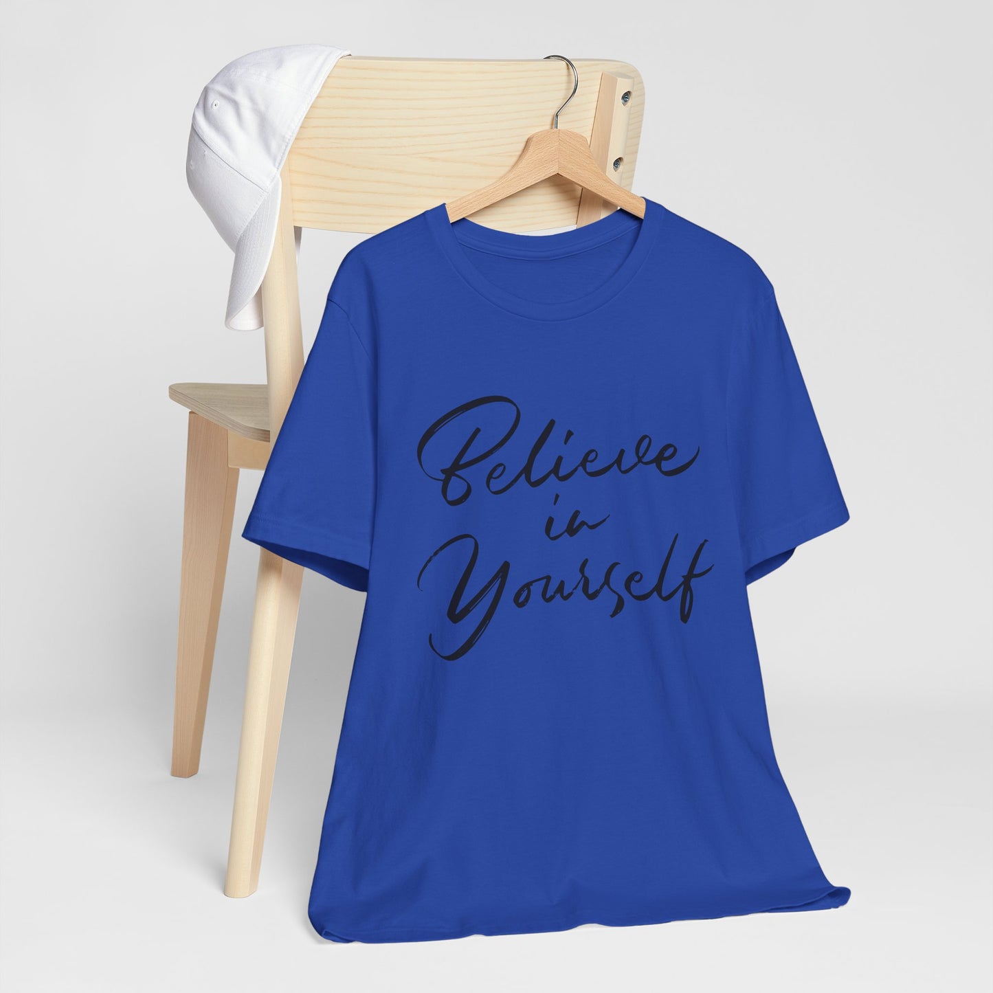 Belief-Inspired Unisex Tee - Uplifting Short Sleeve Shirt for Everyday Wear, Inspirational Gift, Self-Love Reminder, Casual Fashion, [...]