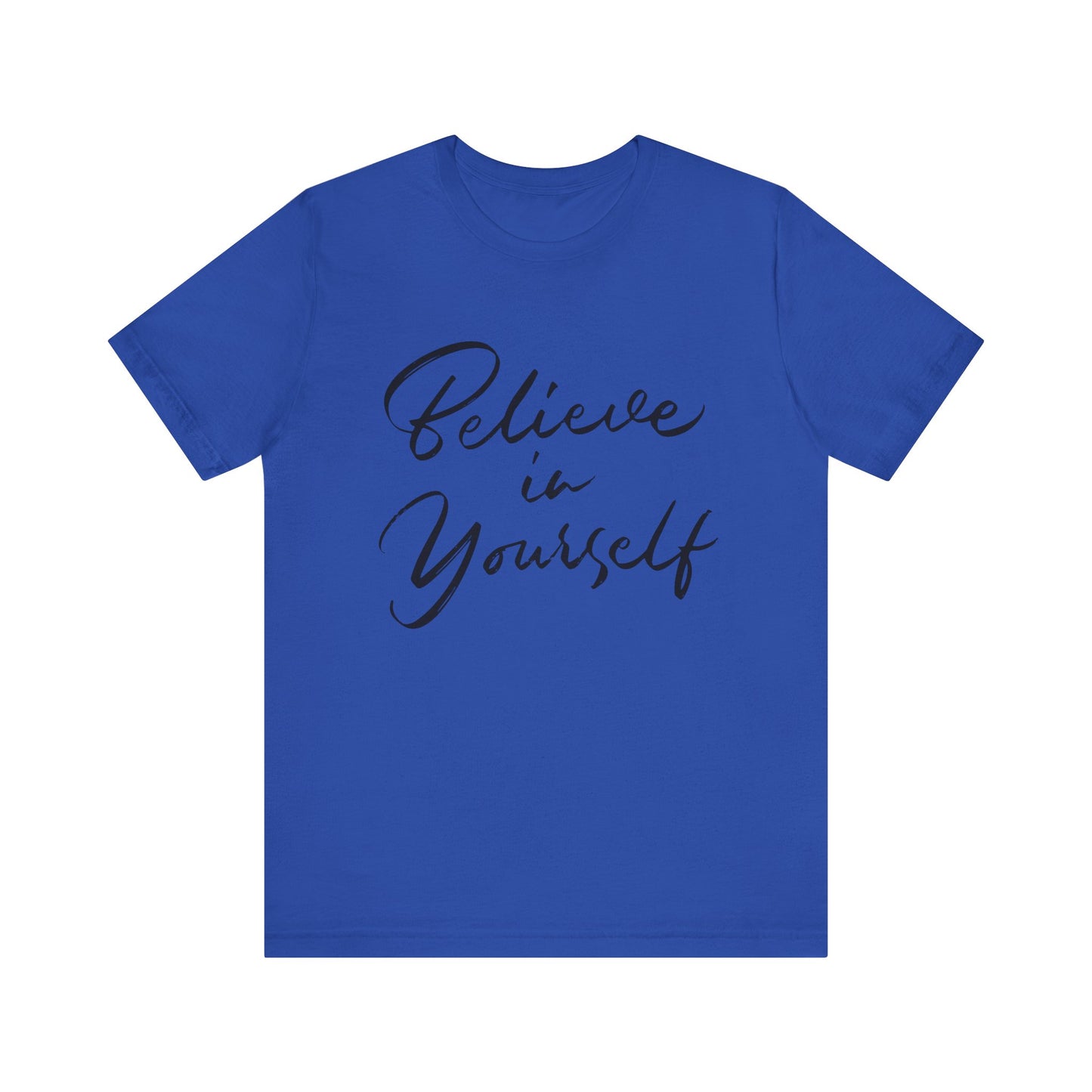 Belief-Inspired Unisex Tee - Uplifting Short Sleeve Shirt for Everyday Wear, Inspirational Gift, Self-Love Reminder, Casual Fashion, [...]