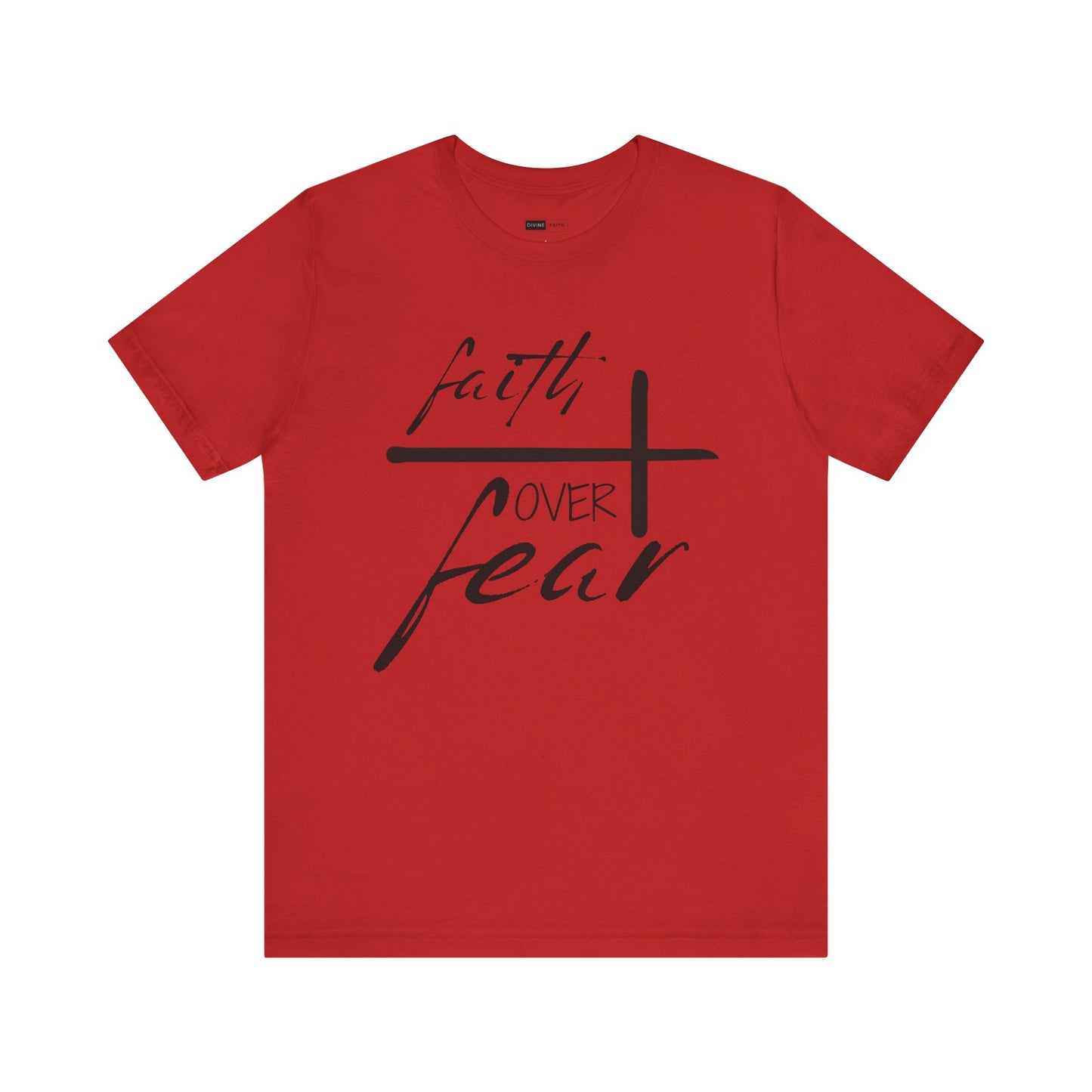 Faith Over Fear Unisex Jersey Tee