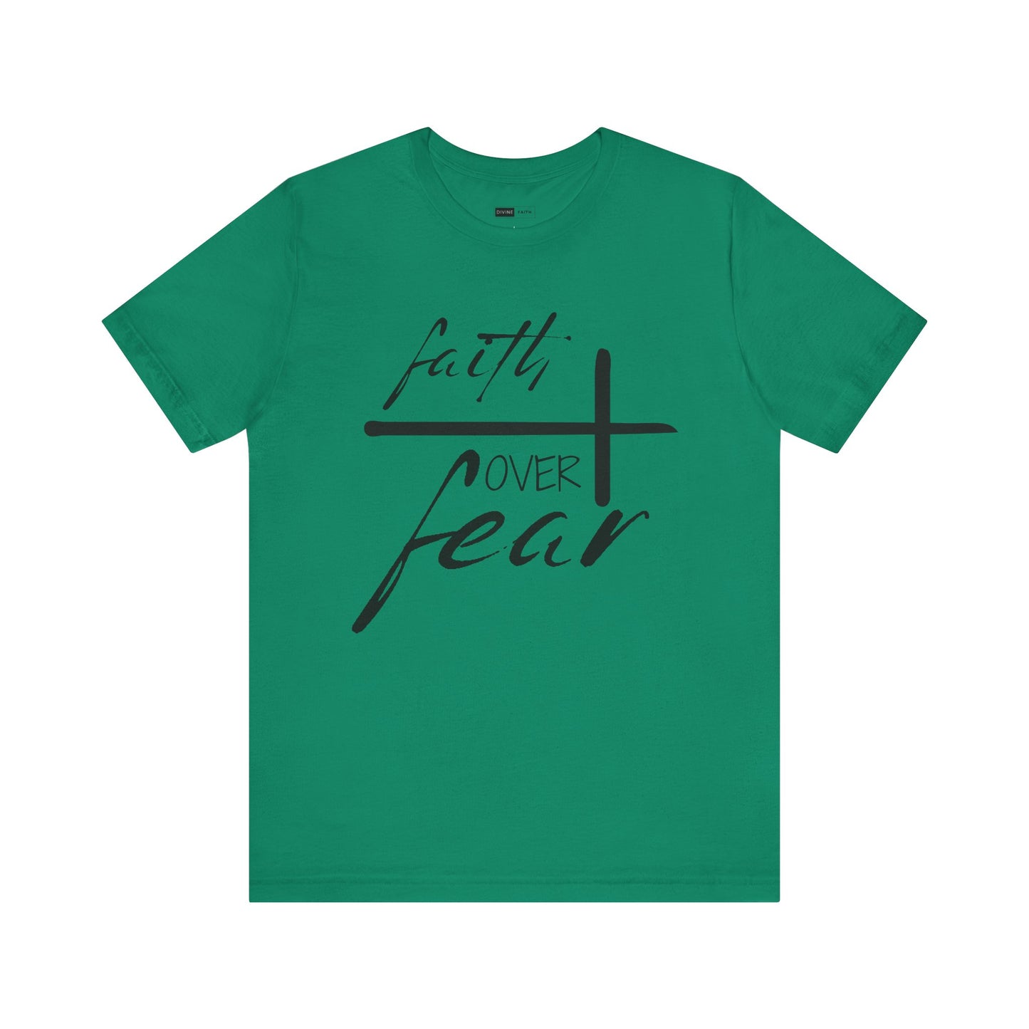 Faith Over Fear Unisex Jersey Tee