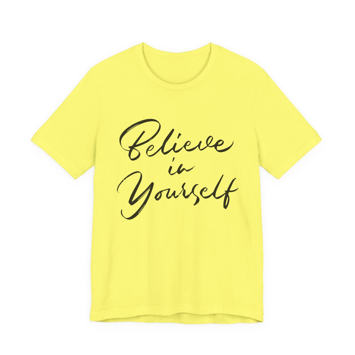 Belief-Inspired Unisex Tee - Uplifting Short Sleeve Shirt for Everyday Wear, Inspirational Gift, Self-Love Reminder, Casual Fashion, [...]