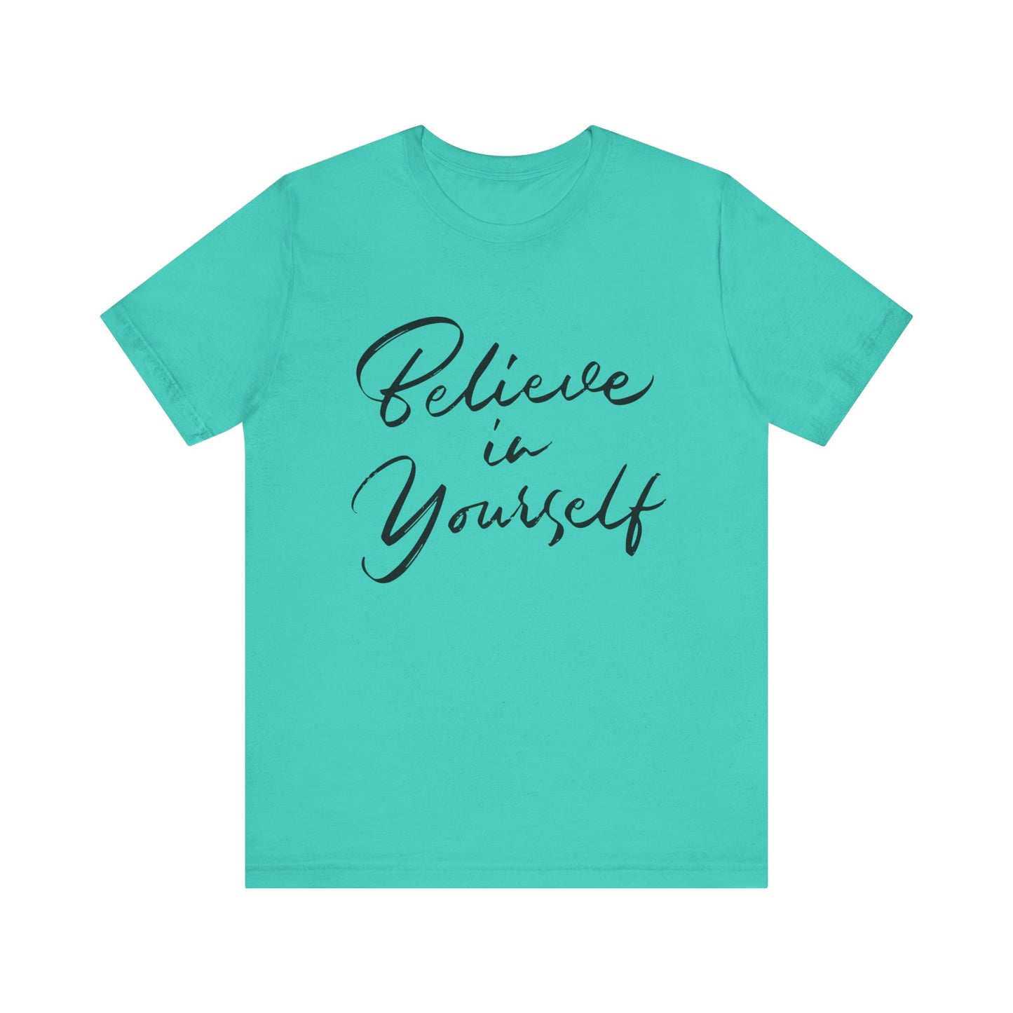 Belief-Inspired Unisex Tee - Uplifting Short Sleeve Shirt for Everyday Wear, Inspirational Gift, Self-Love Reminder, Casual Fashion, [...]