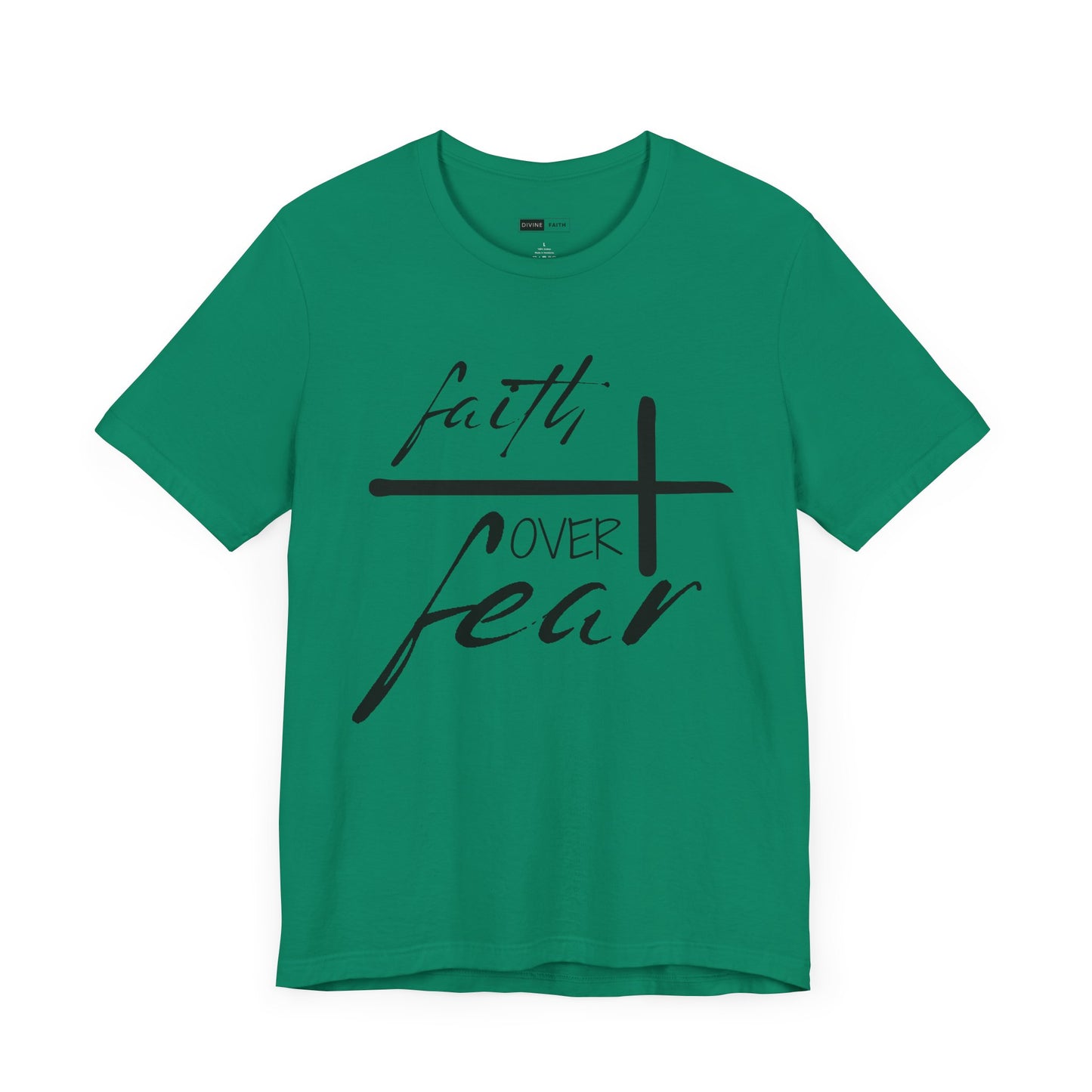 Faith Over Fear Unisex Jersey Tee