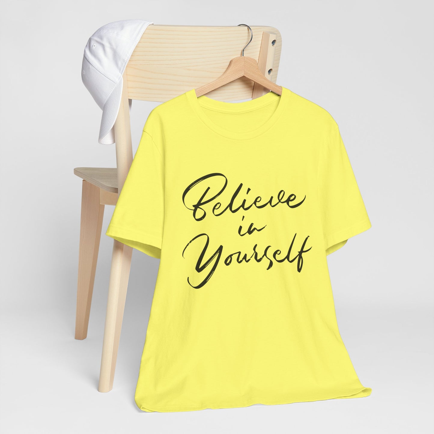 Belief-Inspired Unisex Tee - Uplifting Short Sleeve Shirt for Everyday Wear, Inspirational Gift, Self-Love Reminder, Casual Fashion, [...]