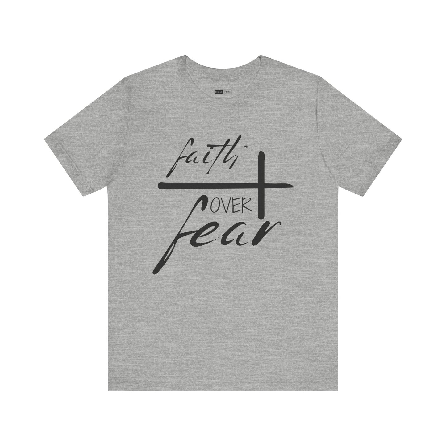 Faith Over Fear Unisex Jersey Tee