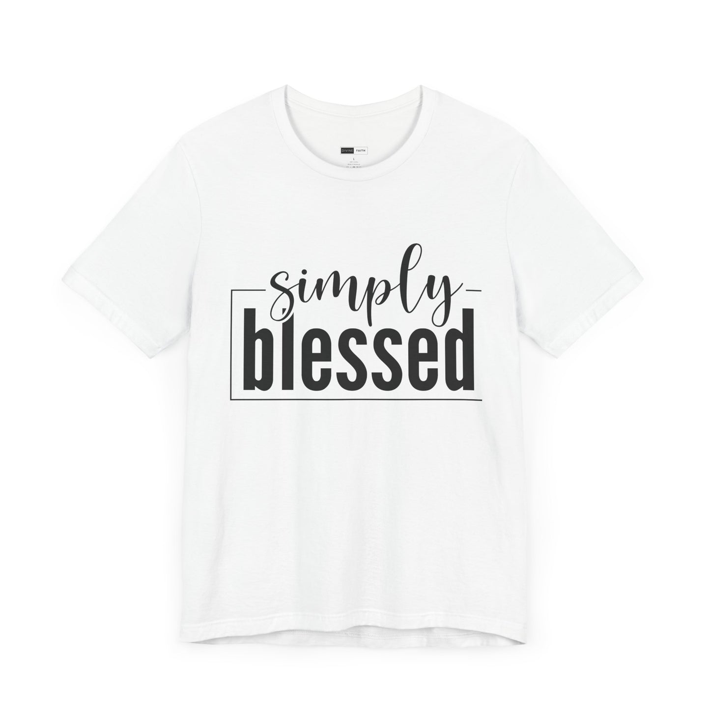 Simply Blessed Unisex Jersey Tee